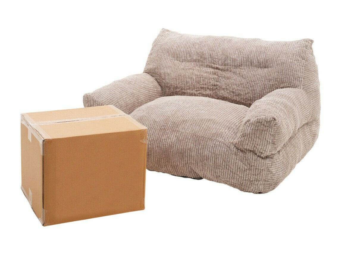 Sedežna vreča v obliki fotelja Pasco 101 (Bela)