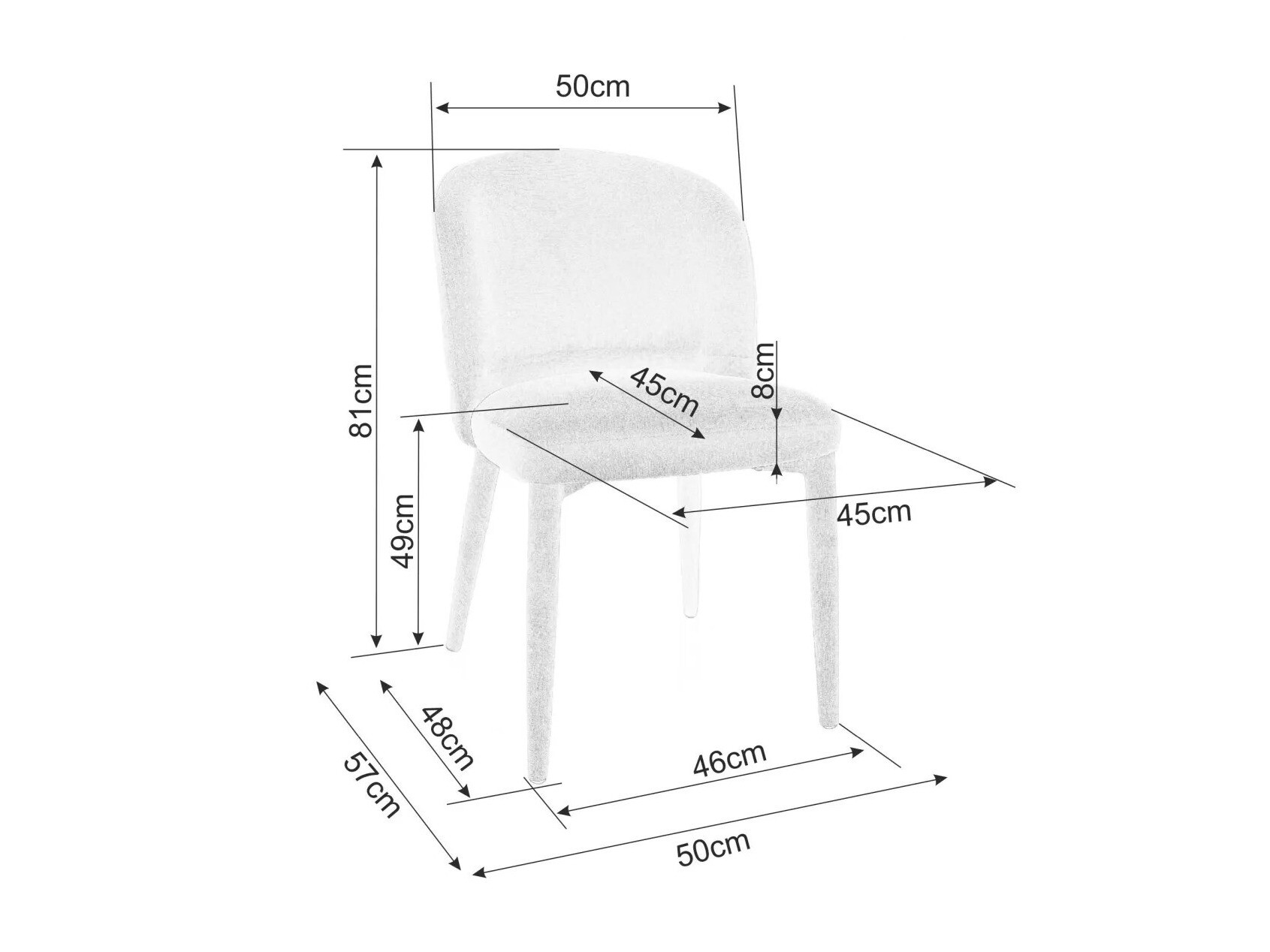 Stol Detroit 742 (Bež)