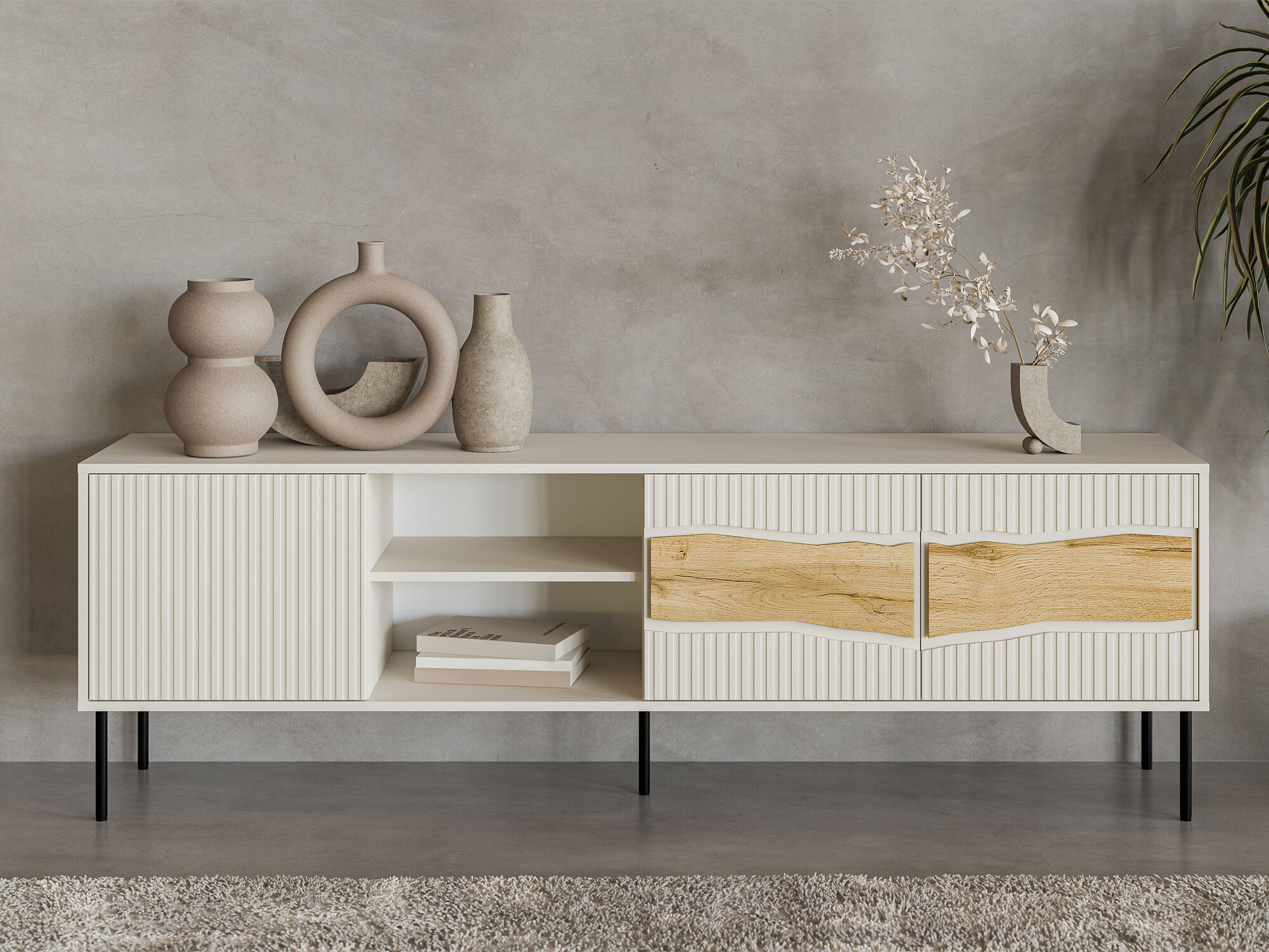 TV-omarica Monevare 102 (Wotan hrast + Kašmir)