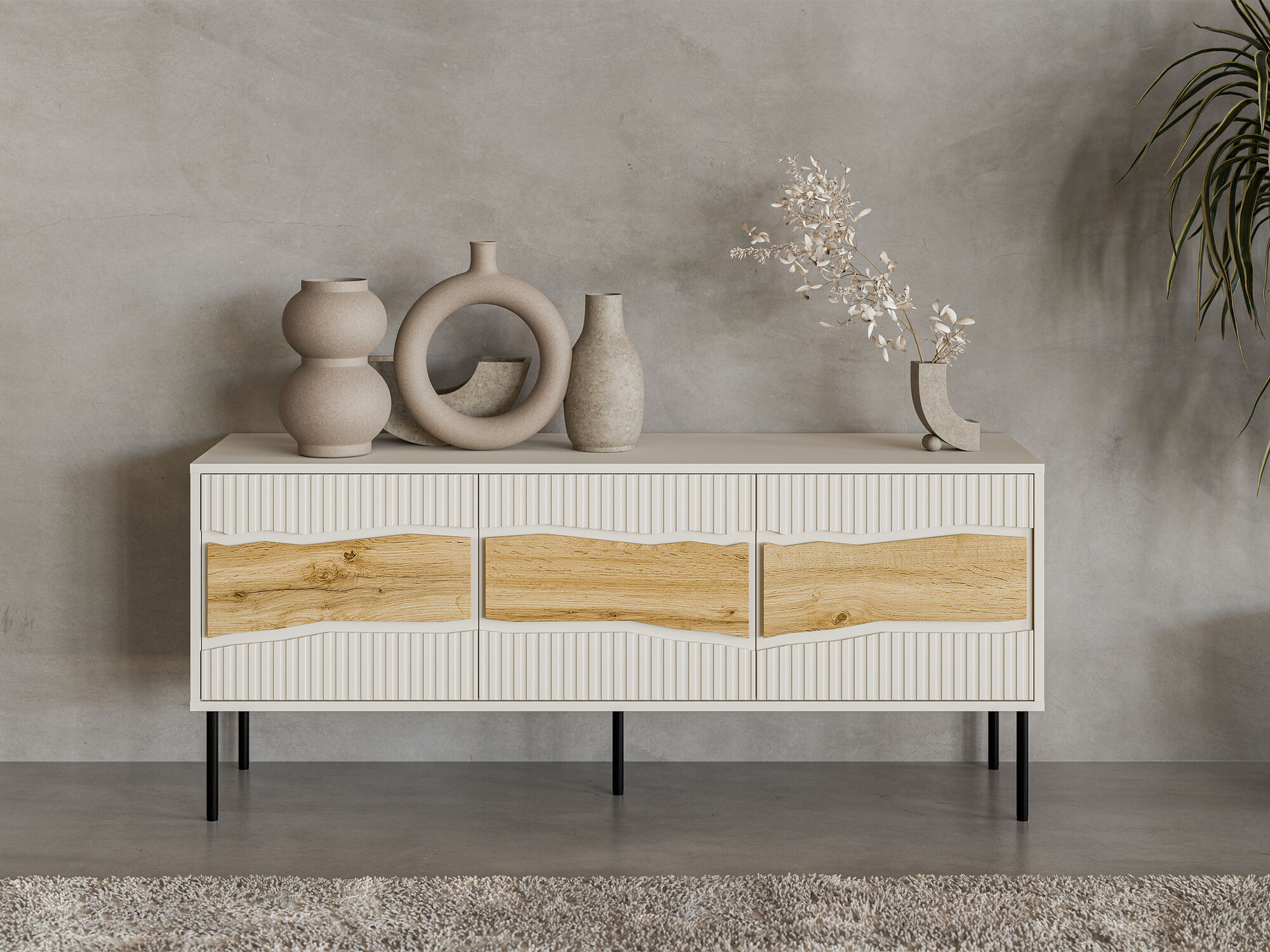 TV-omarica Monevare 103 (Wotan hrast + Kašmir)