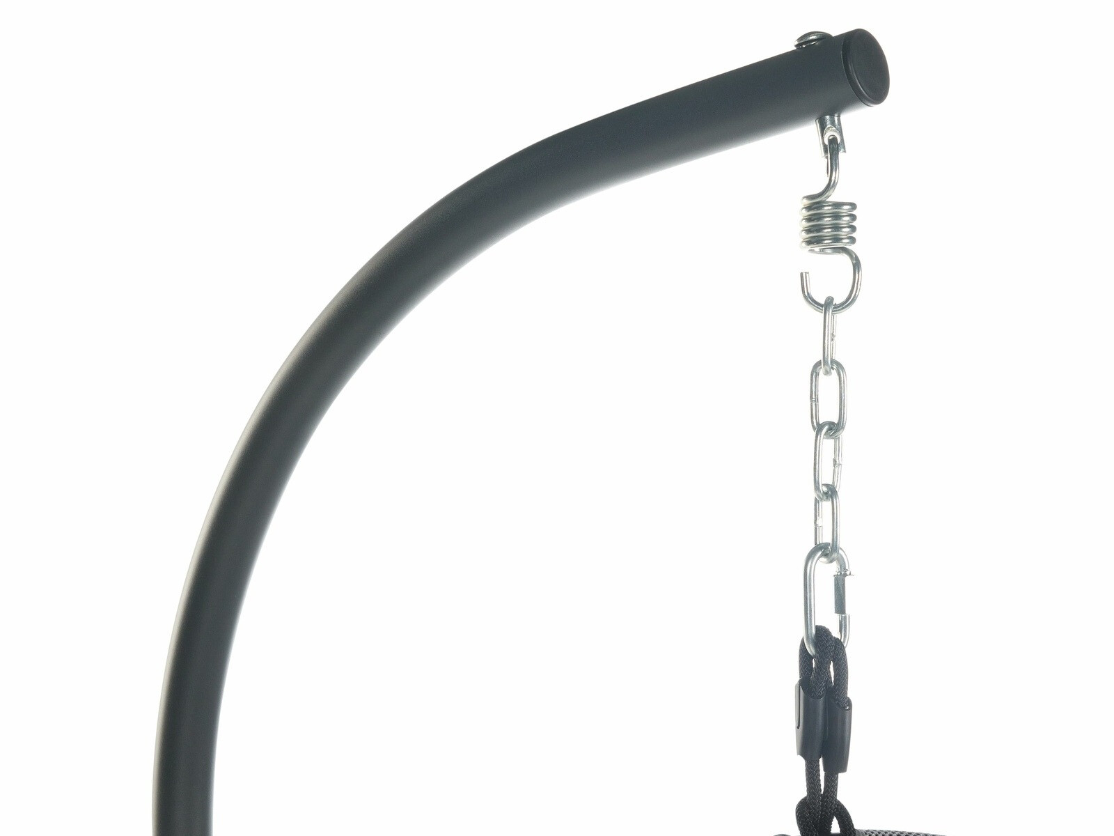 Viseči stol Berwyn 2655 (Temno siva)