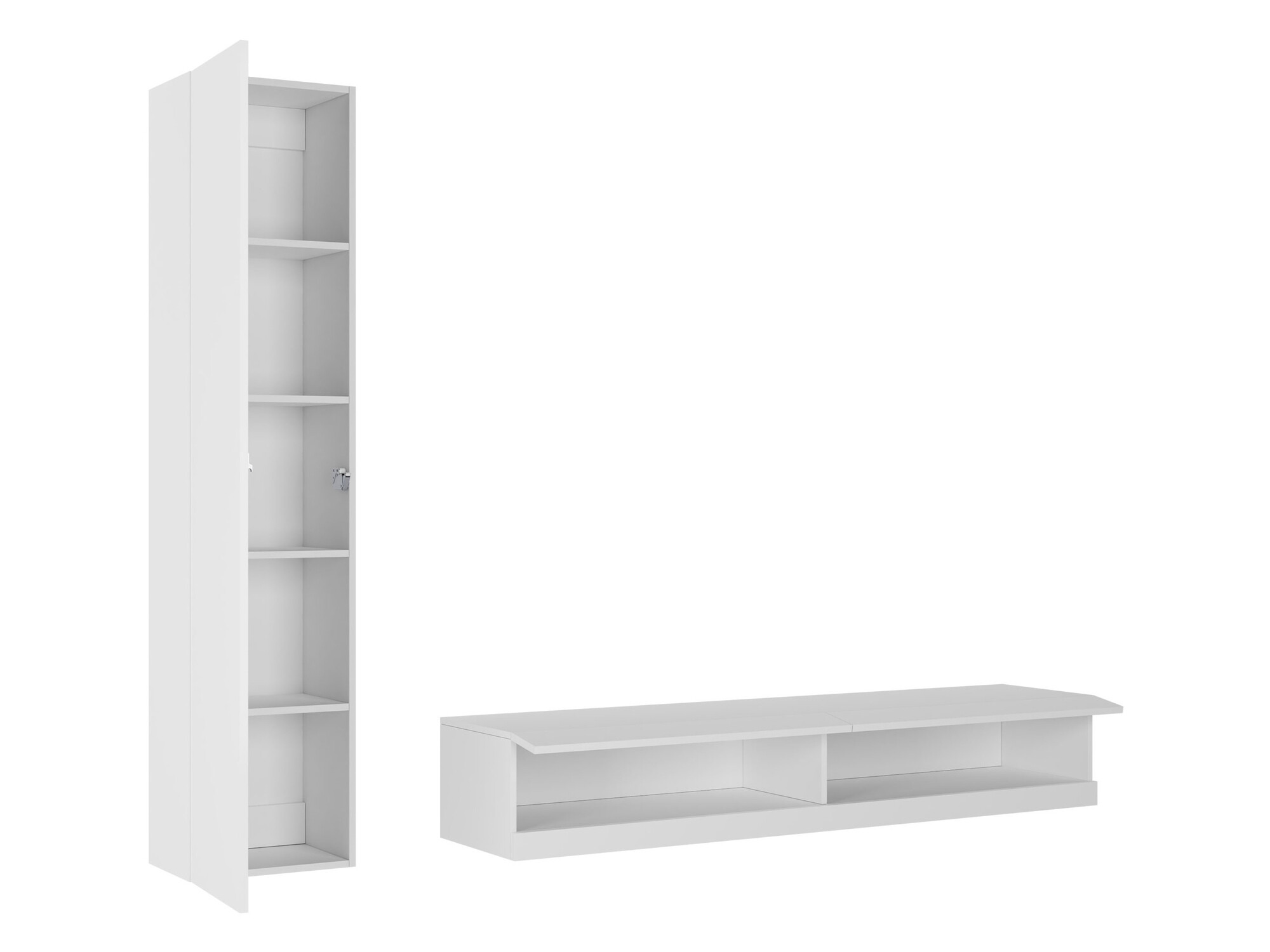 Dnevni prostor Venenou 114 (Črna + Sijaj črna)