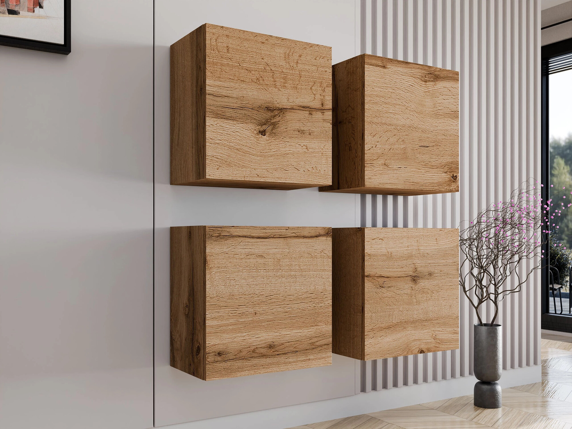 Komplet omaric Venenou 143 (Wotan hrast)