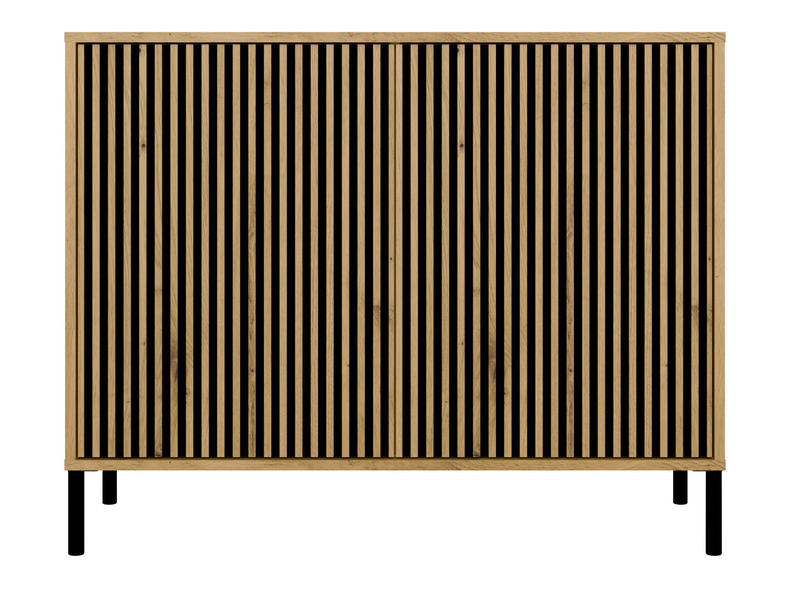 Omarica Orlsone 108 (Črna + Artisan hrast)