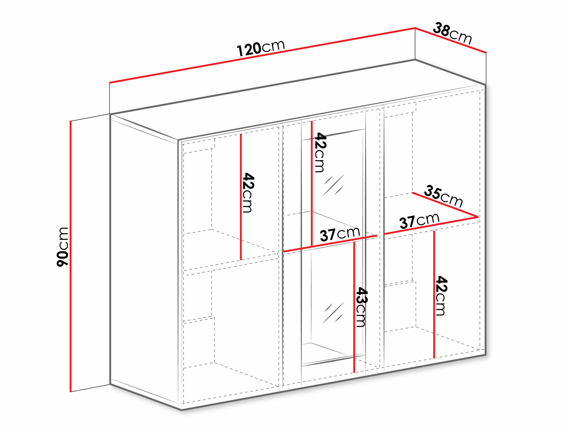 Stenska omarica Vilrin