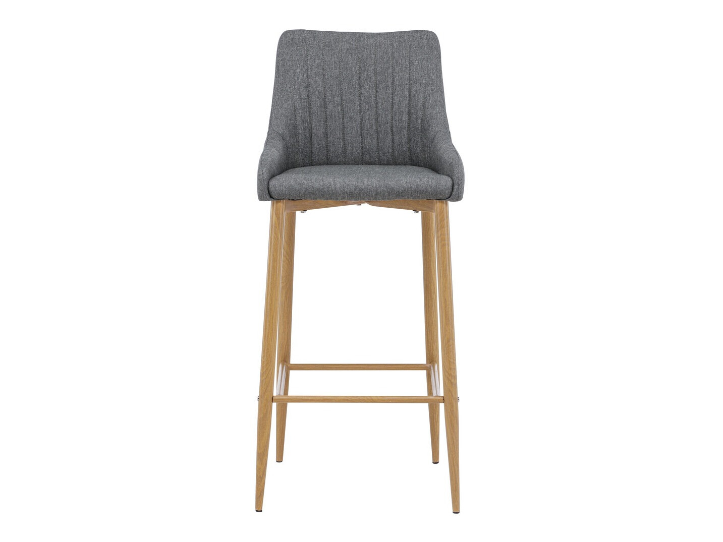 Barski stol Dallas 2647 (Temno siva + Hrast)