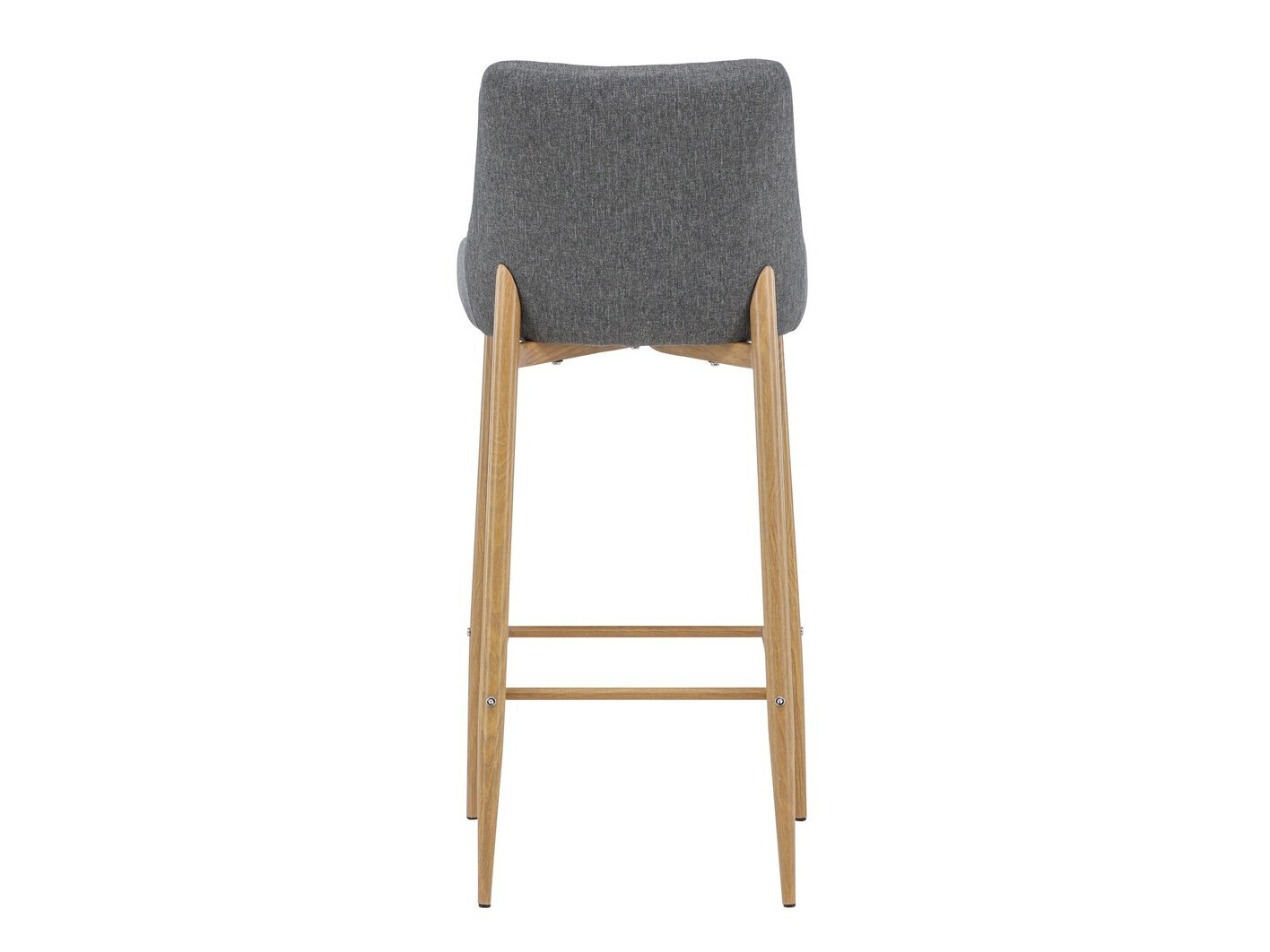 Barski stol Dallas 2647 (Temno siva + Hrast)