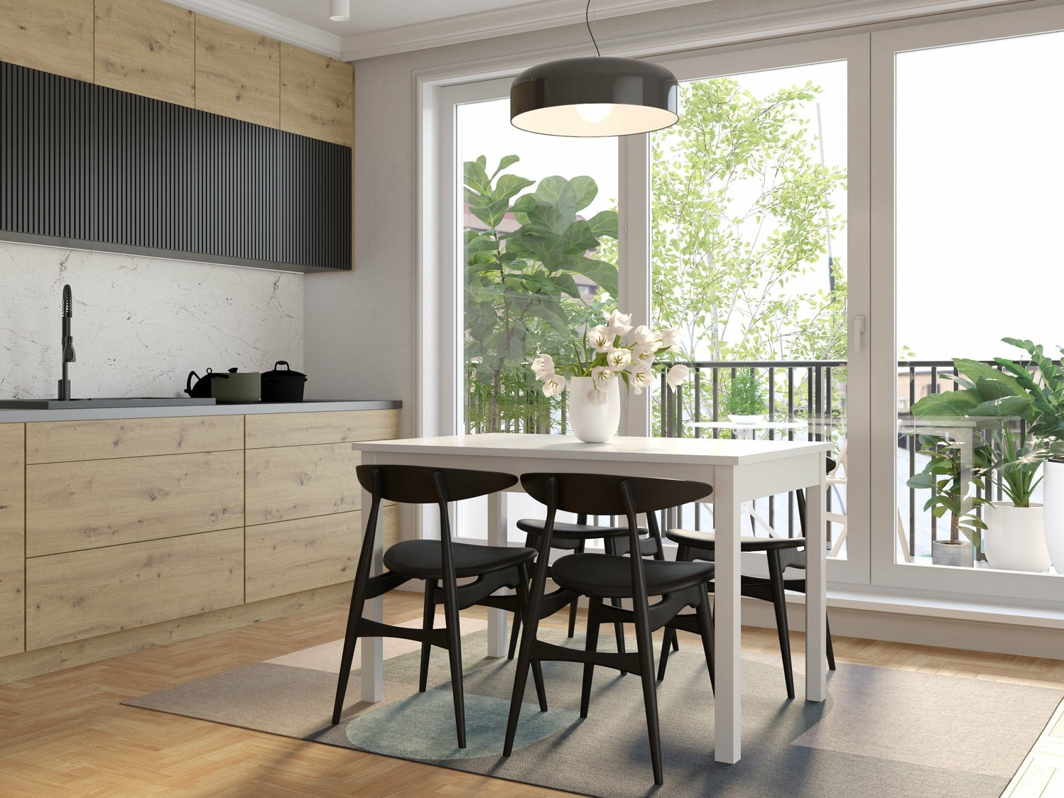 Miza Bristol 220 (Bela)