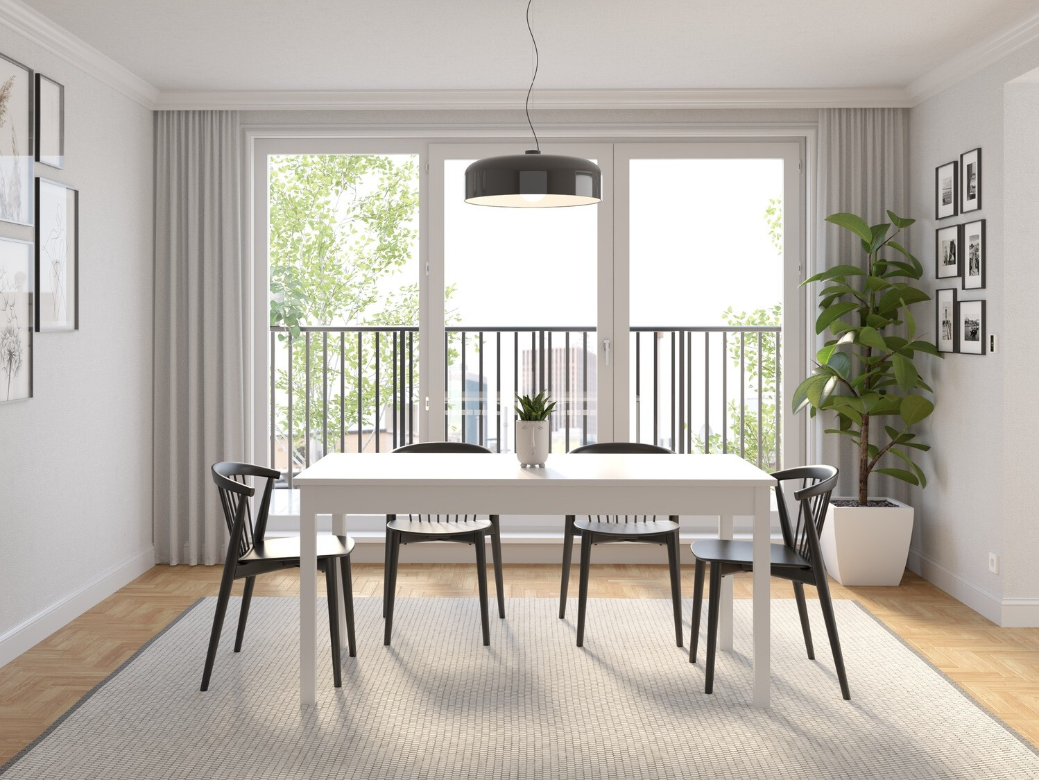 Miza Bristol 221 (Bela)