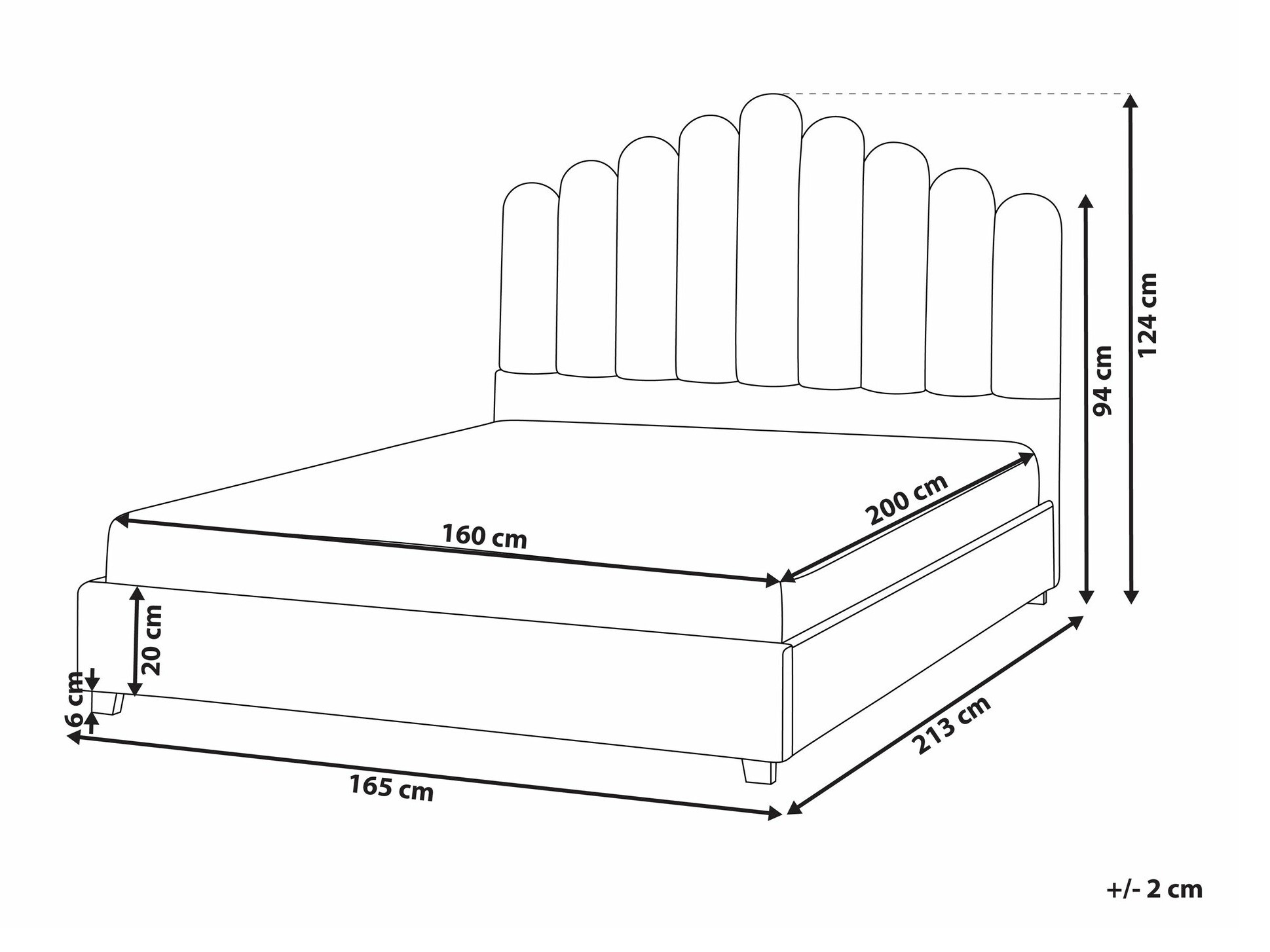 Postelja Berwyn 2665 (Taupe)