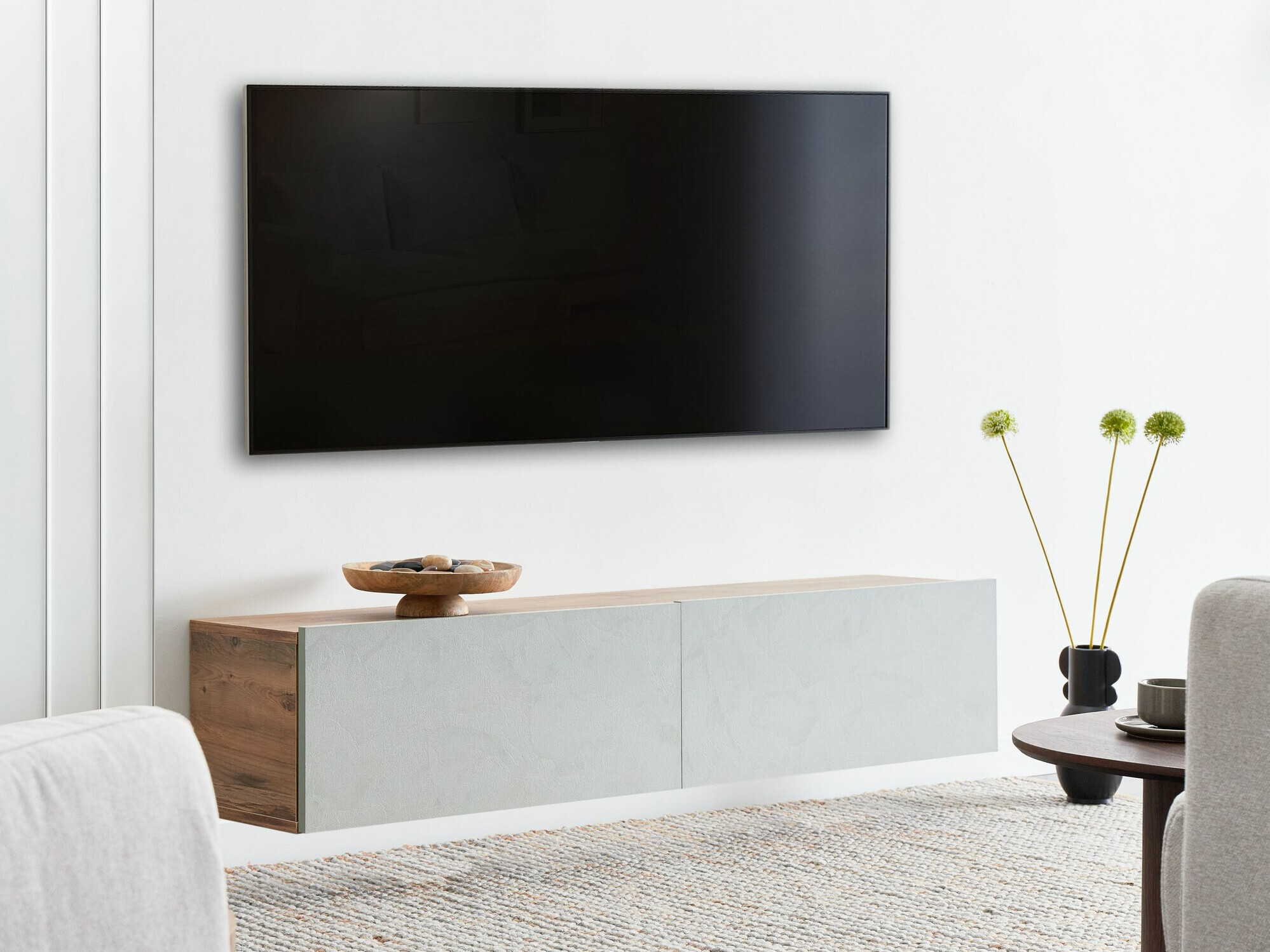 TV-omarica Berwyn 2663 (Svetlo zelena + Rjava)