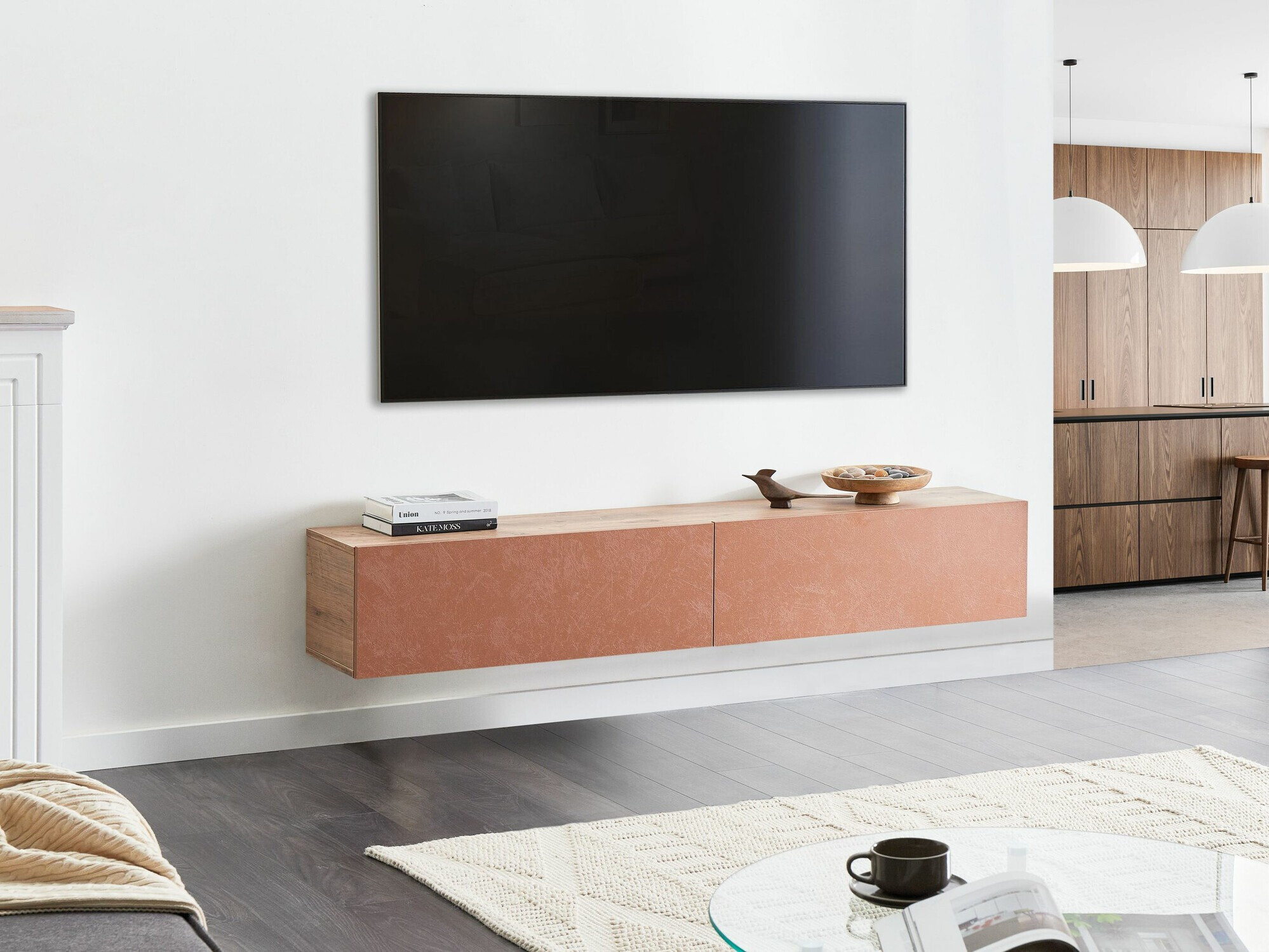 TV-omarica Berwyn 2664 (Rdeča + Rjava)