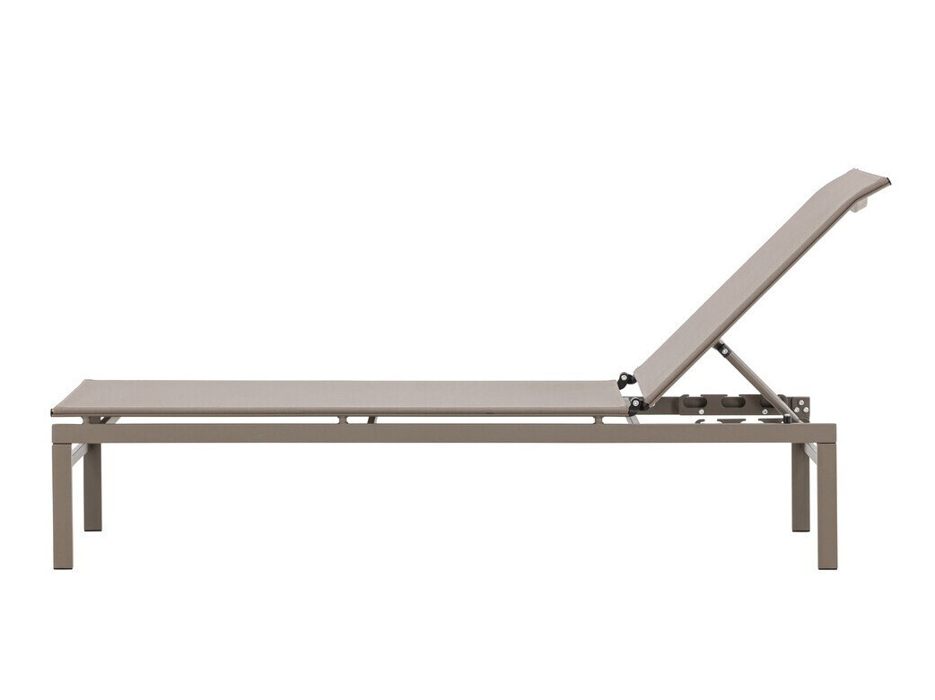 Vrtni ležalnik Dallas 4834 (Bež + Svetlo rjava)