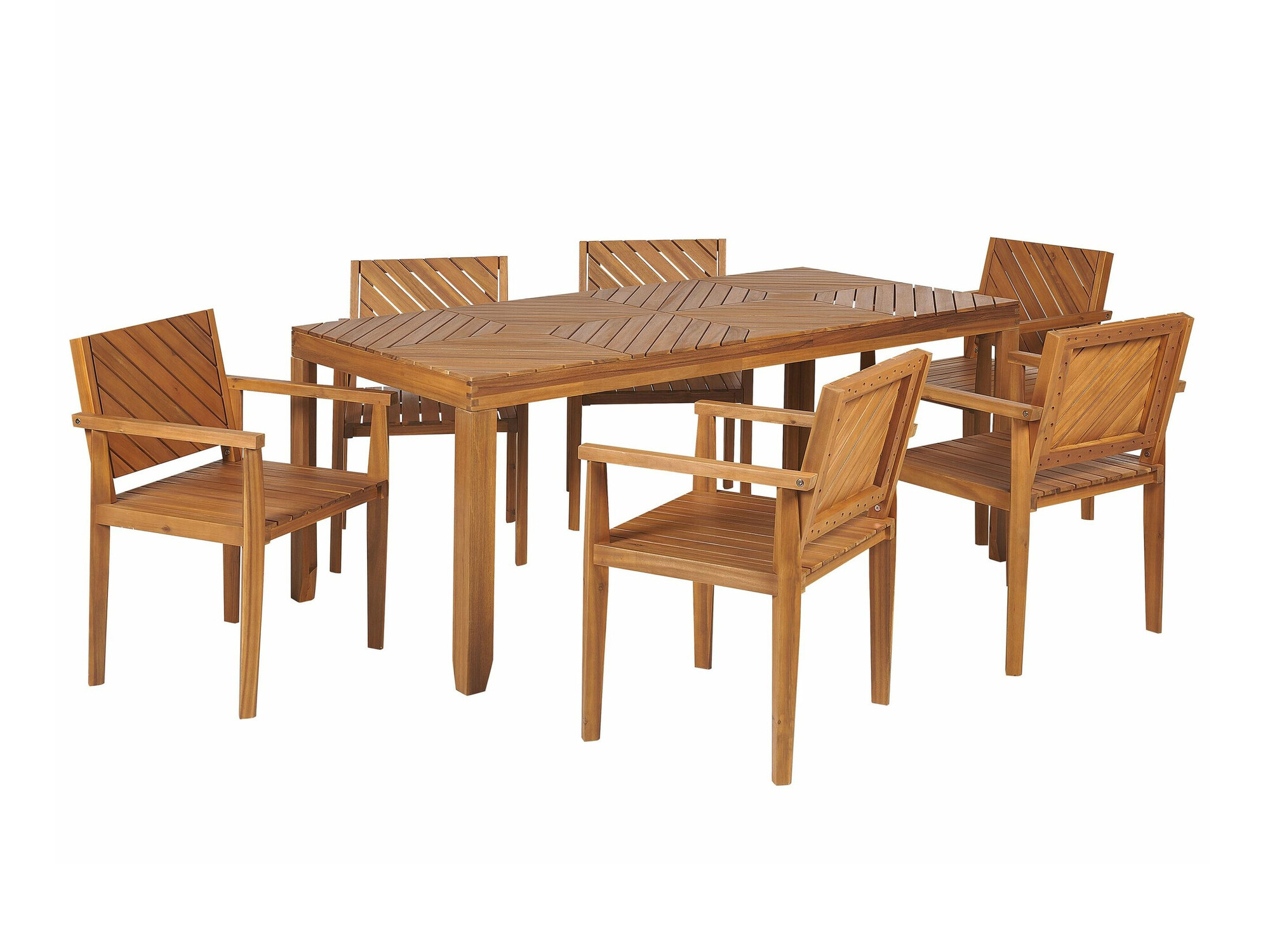 Komplet mize in stolov Camenou 109