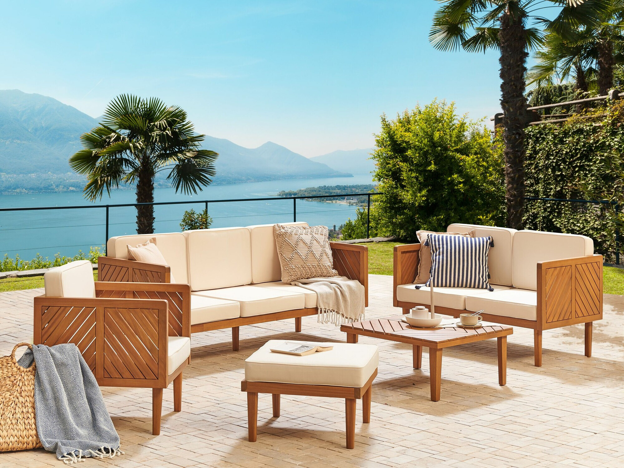 Komplet vrtnega pohištva Camenou 115