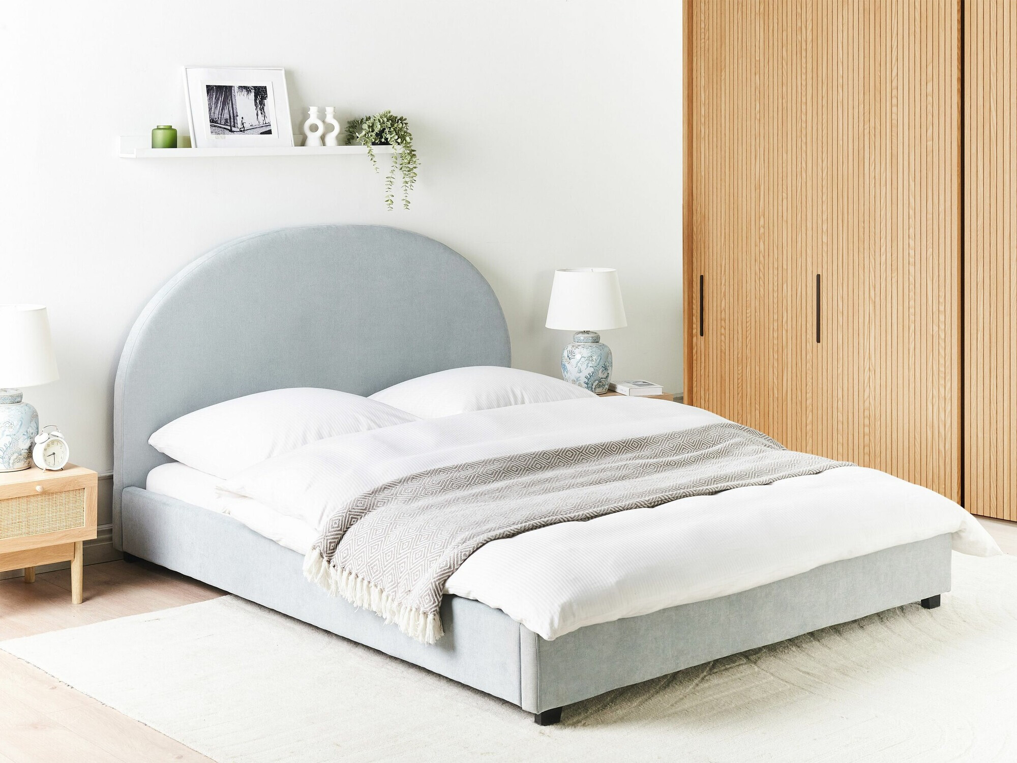 Postelja Berwyn 2666 (Svetlo modra)