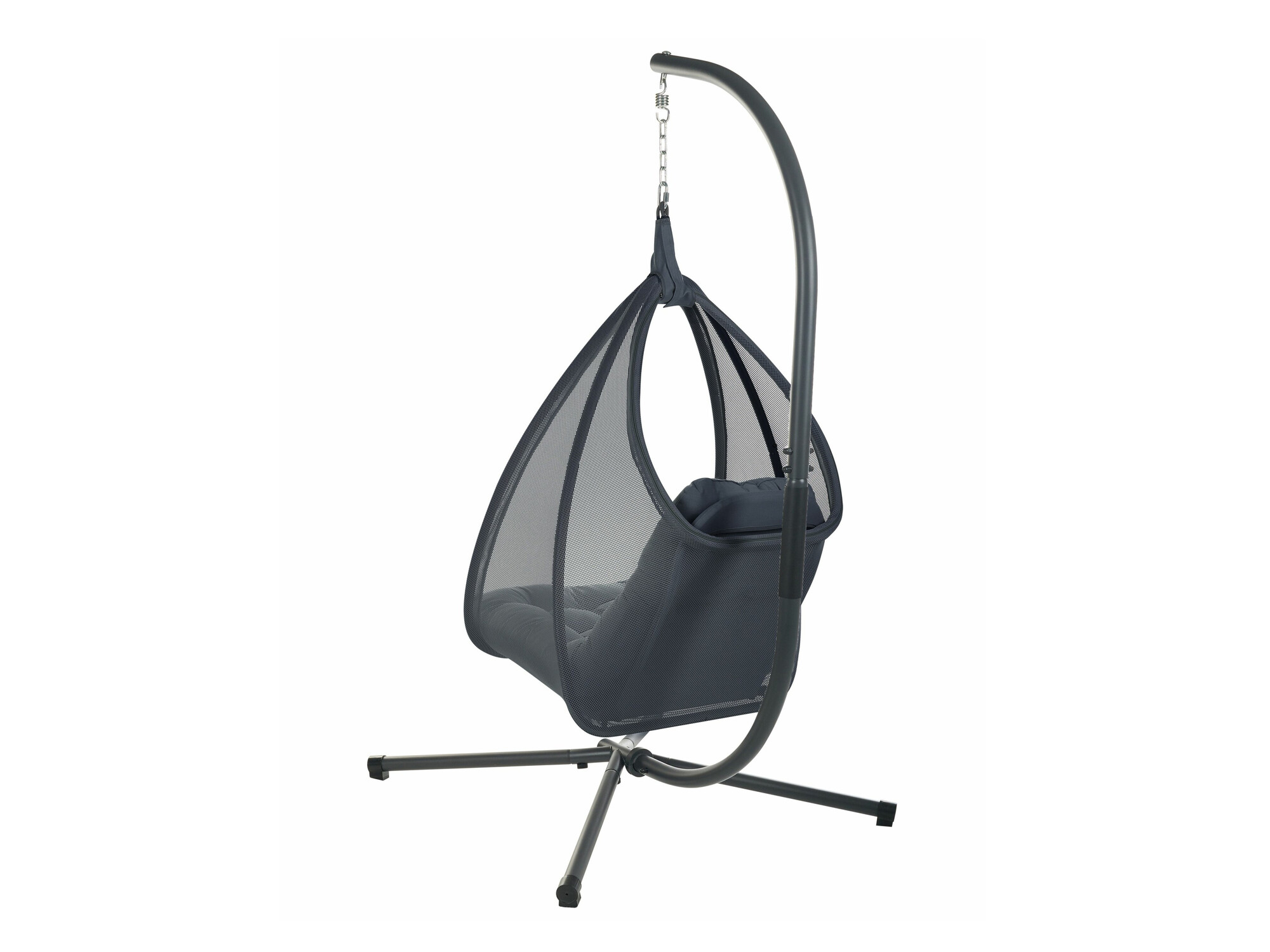 Viseči stol Berwyn 2669 (Temno siva)