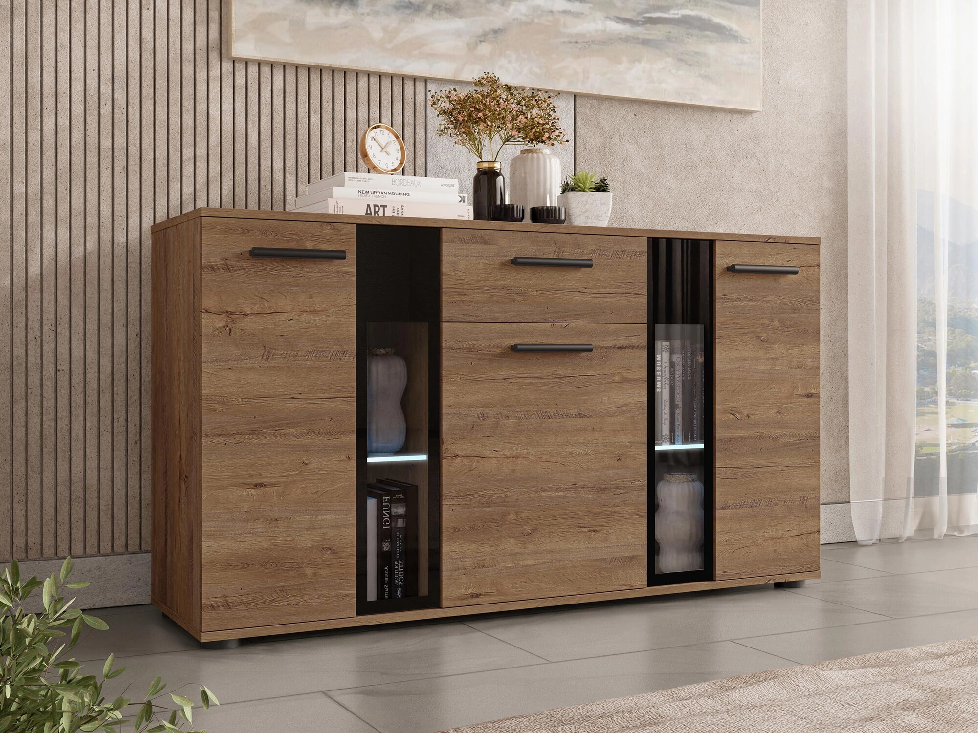 Komoda Tucson 114 (Hrast lefkas)