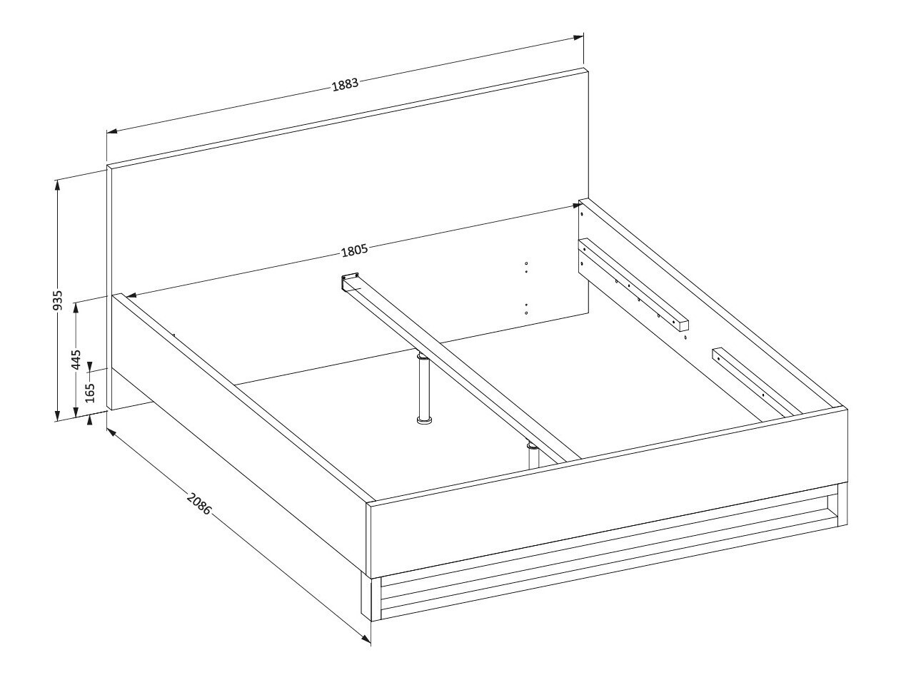 Postelja Avicavu 118