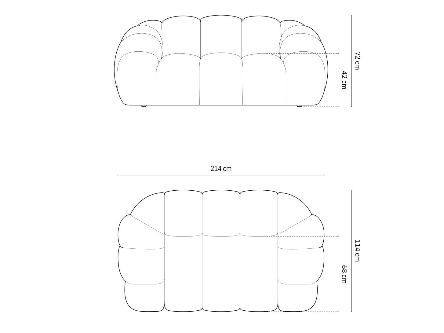 Kavč Cirnolu 100 (Bubble 15)