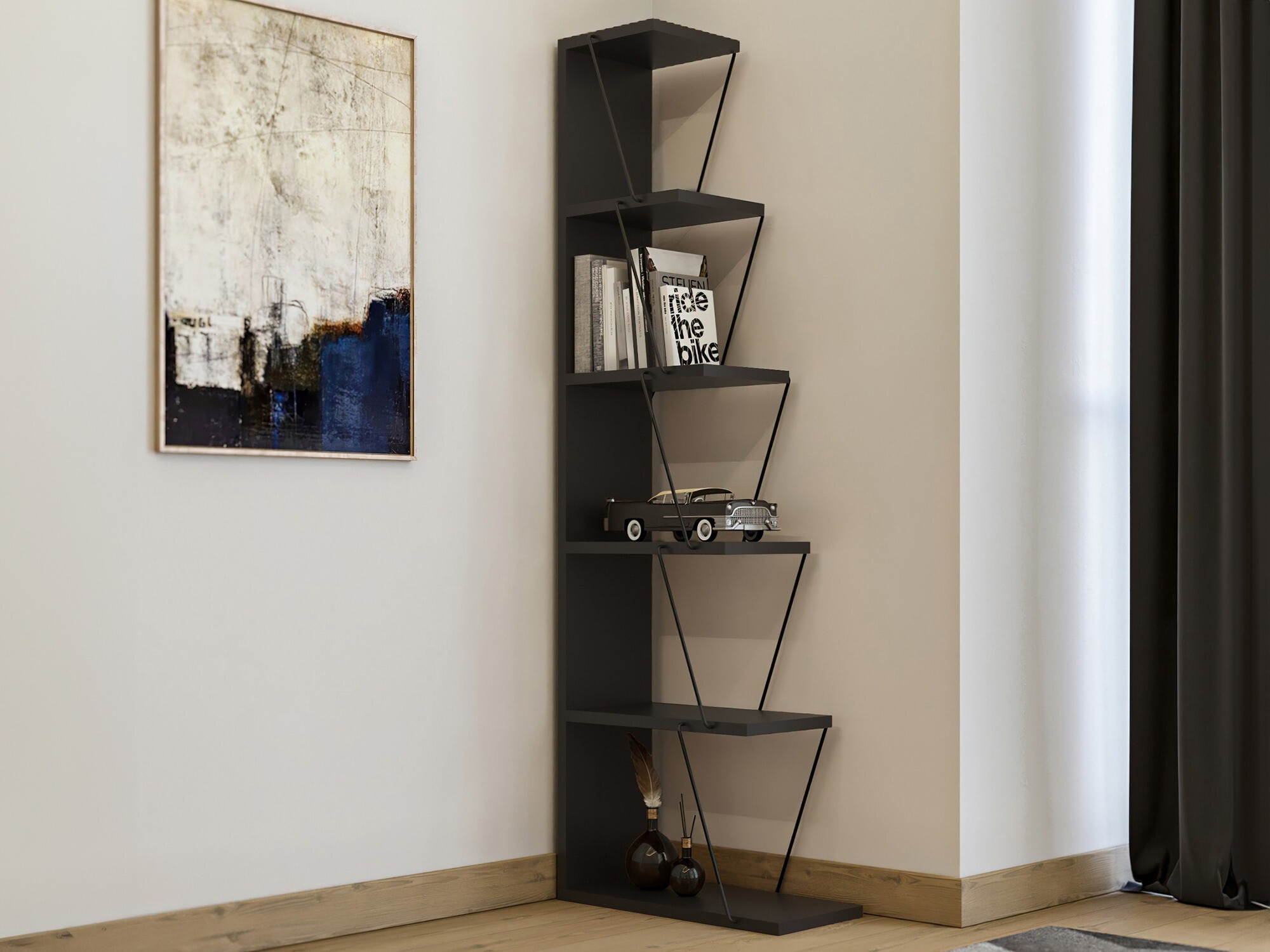 Regal Kailua 371 (Antracit + Črna)