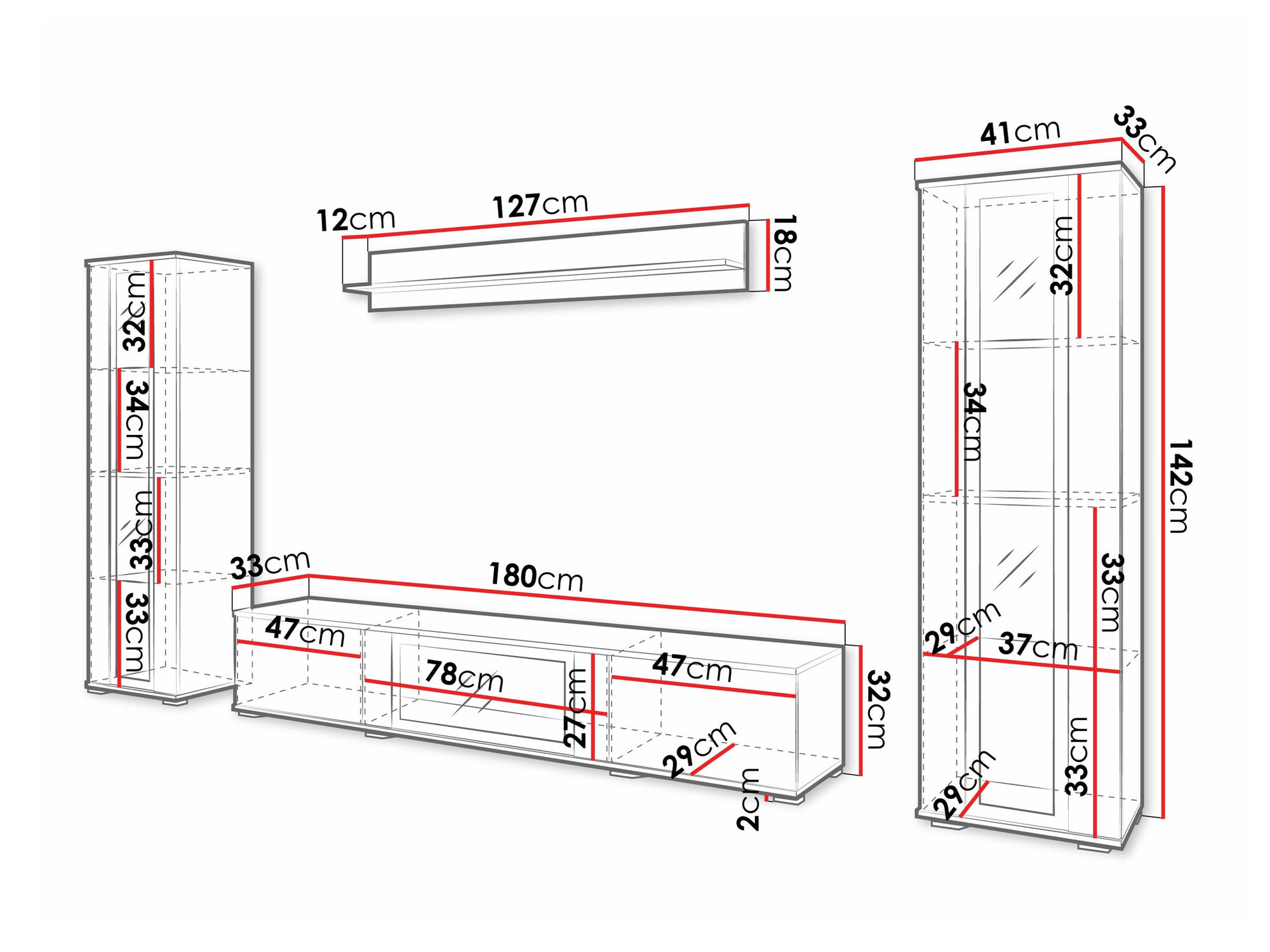 Komplet za dnevno sobo Torcame 103 (Wotan hrast)