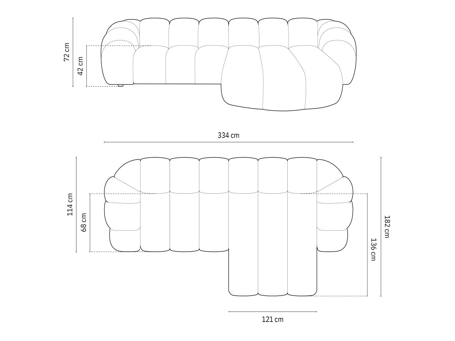 Kotna garnitura Cirnolu 103 (Bubble 03)