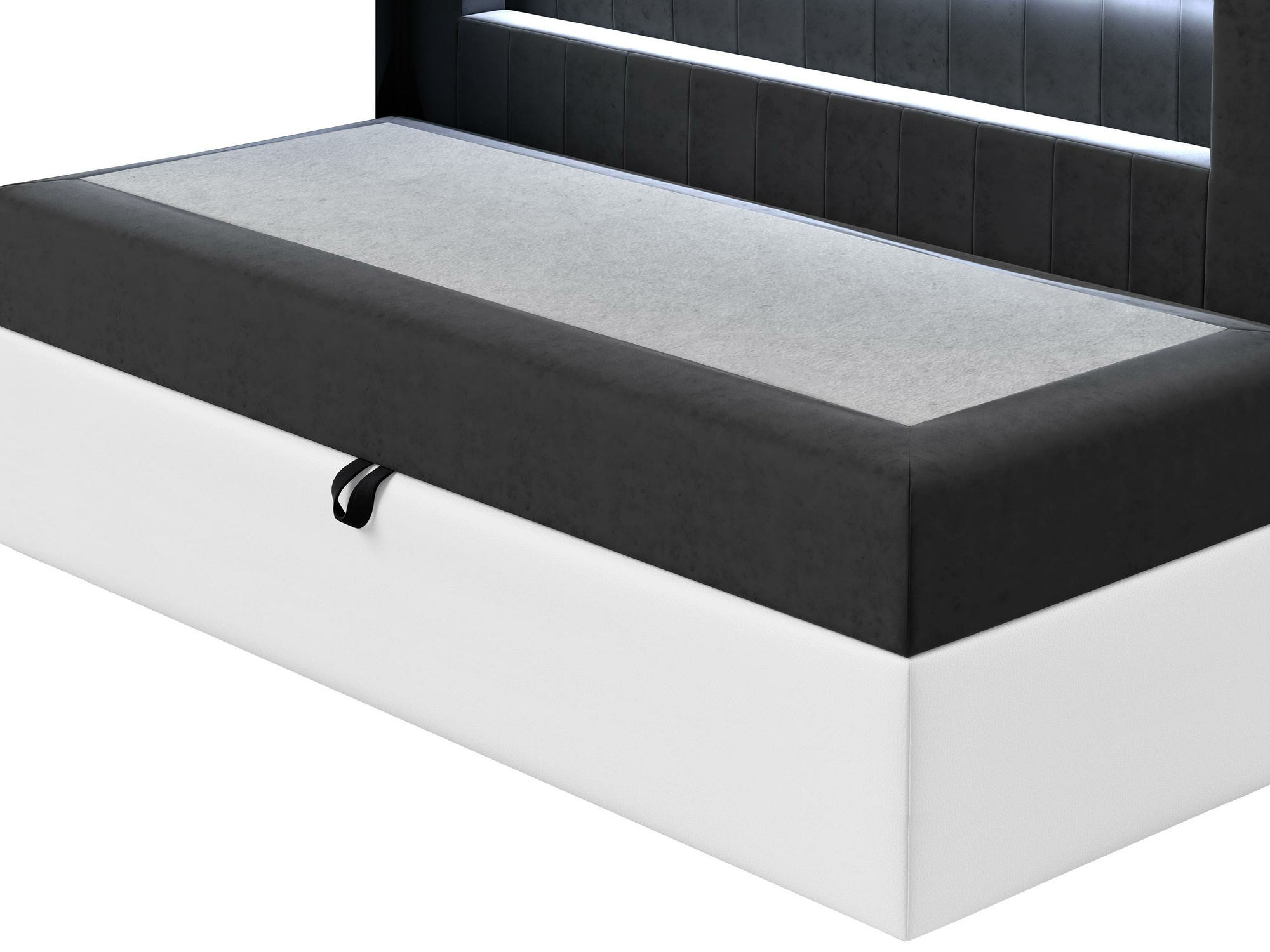 Boxspring postelja Lucus IV (Soft 017 + Fresh 34)