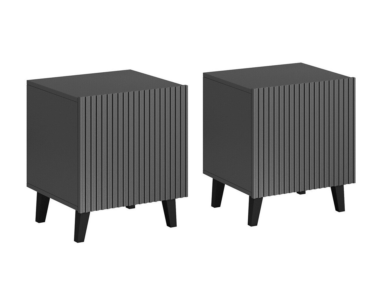 Komplet nočnih omaric Comes (Antracit)