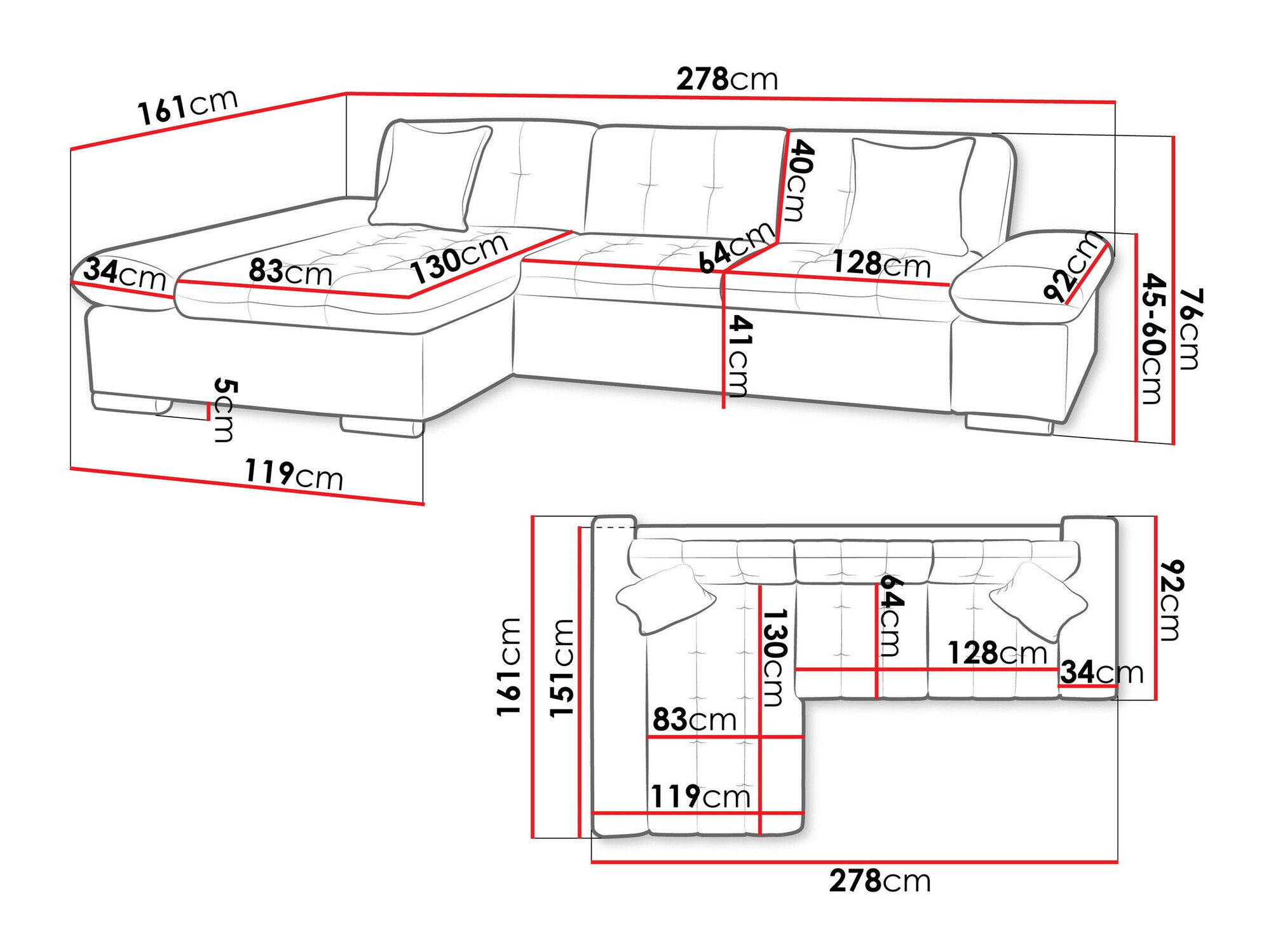 Kotna garnitura Comfivo 219 (Lawa 05)