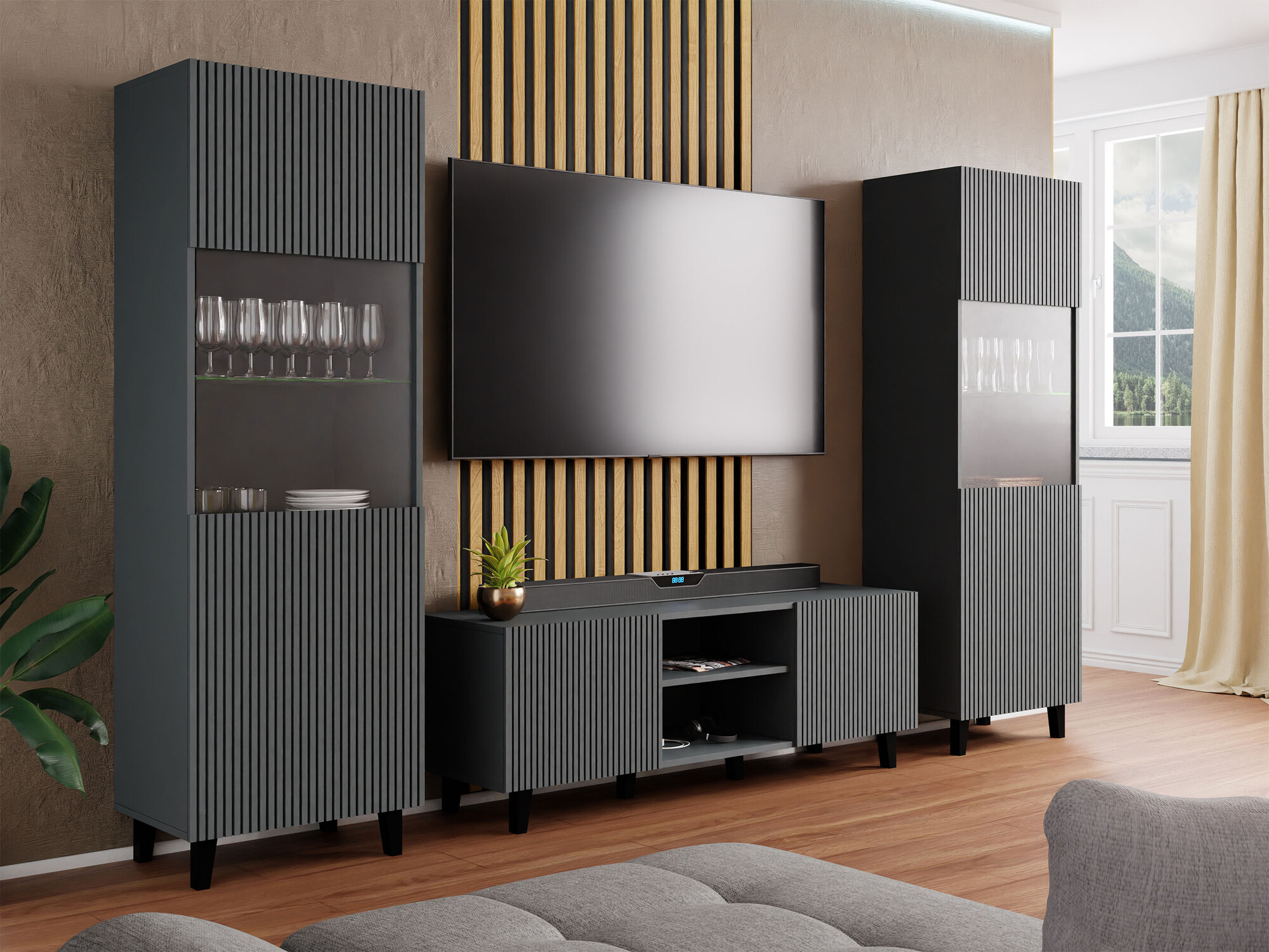 Regal Remeta 105 (Antracit)