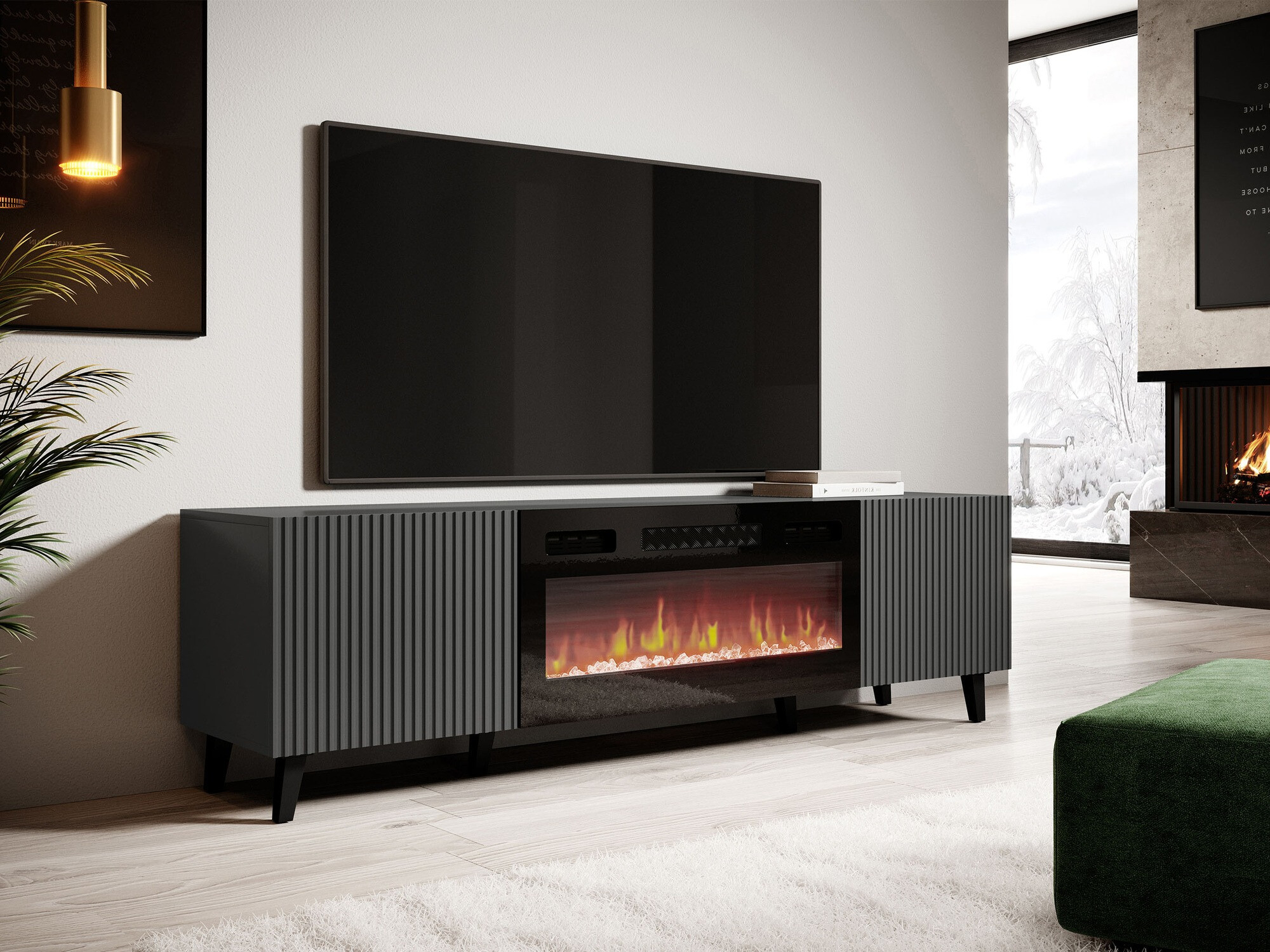 TV-omarica Remeta 107 (Antracit)