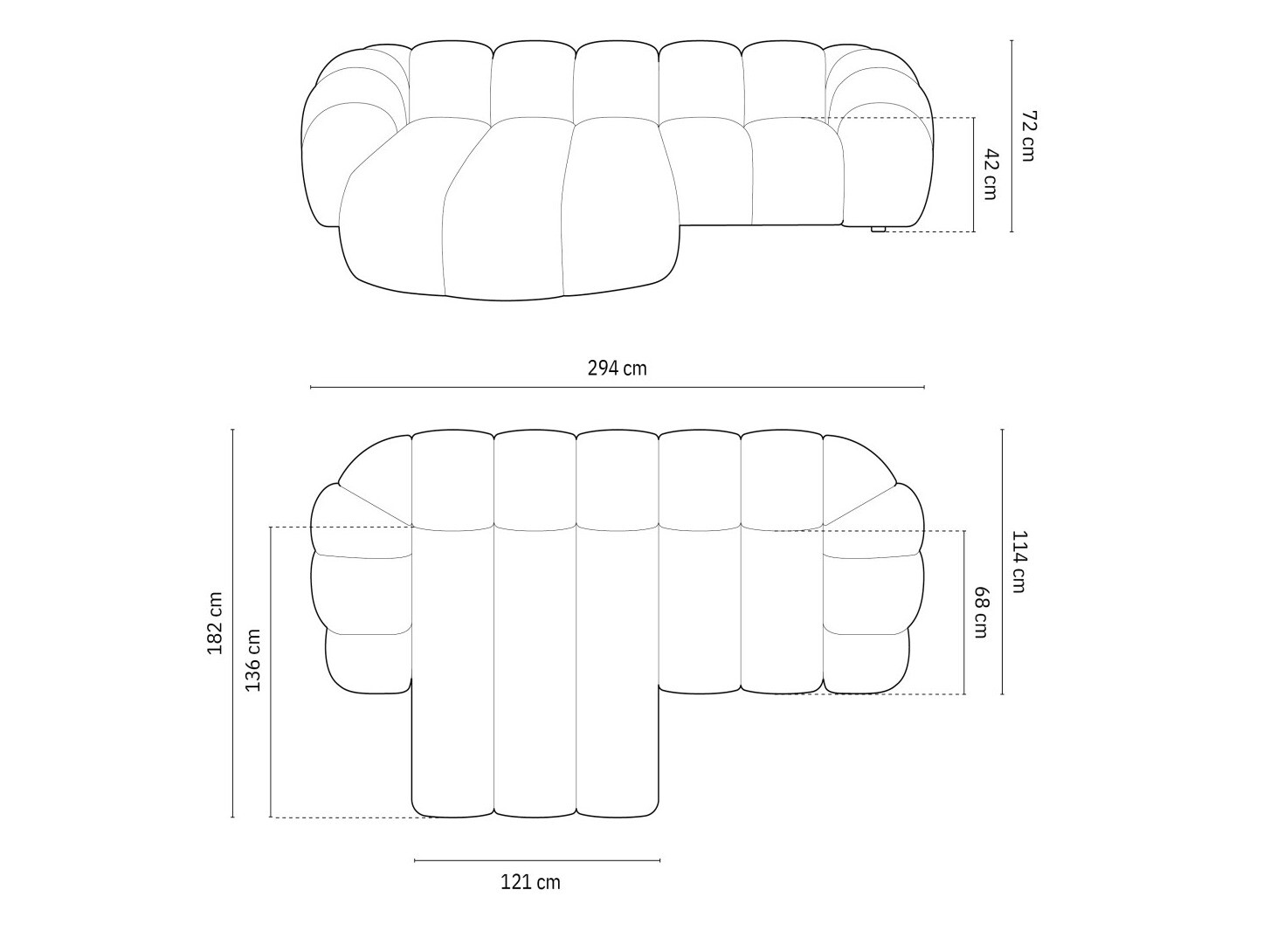 Kotna garnitura Cirnolu 105 (Bubble 03)