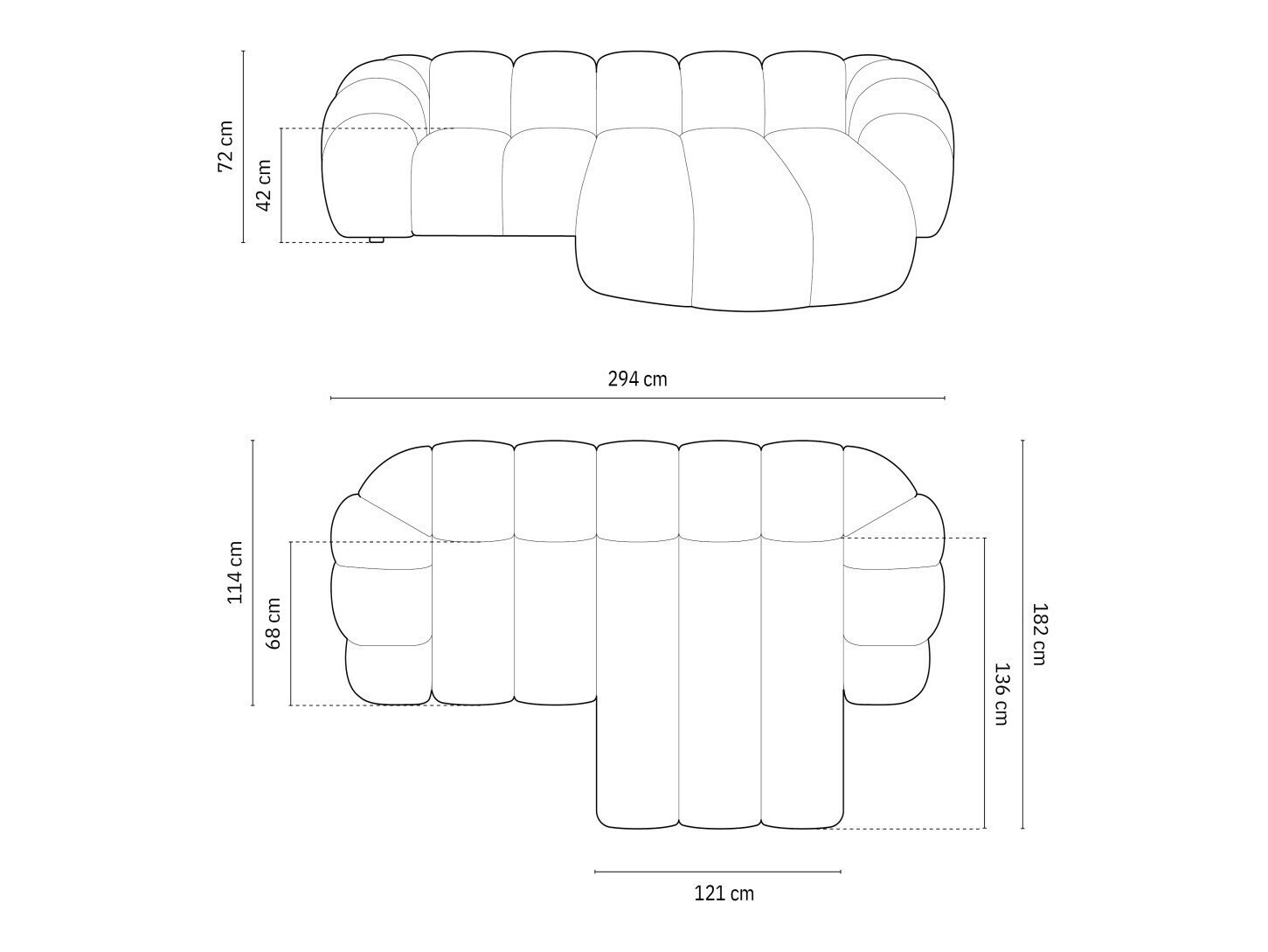 Kotna garnitura Cirnolu 105 (Bubble 07)