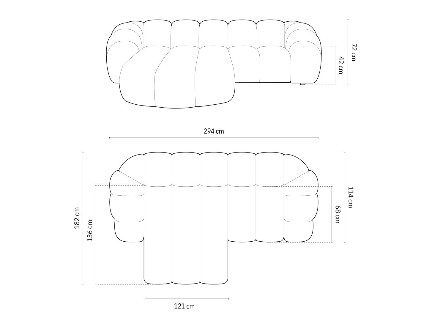 Kotna garnitura Cirnolu 105 (Bubble 13)