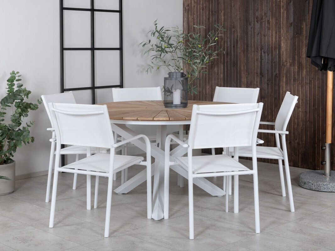 Komplet mize in stolov Dallas 544