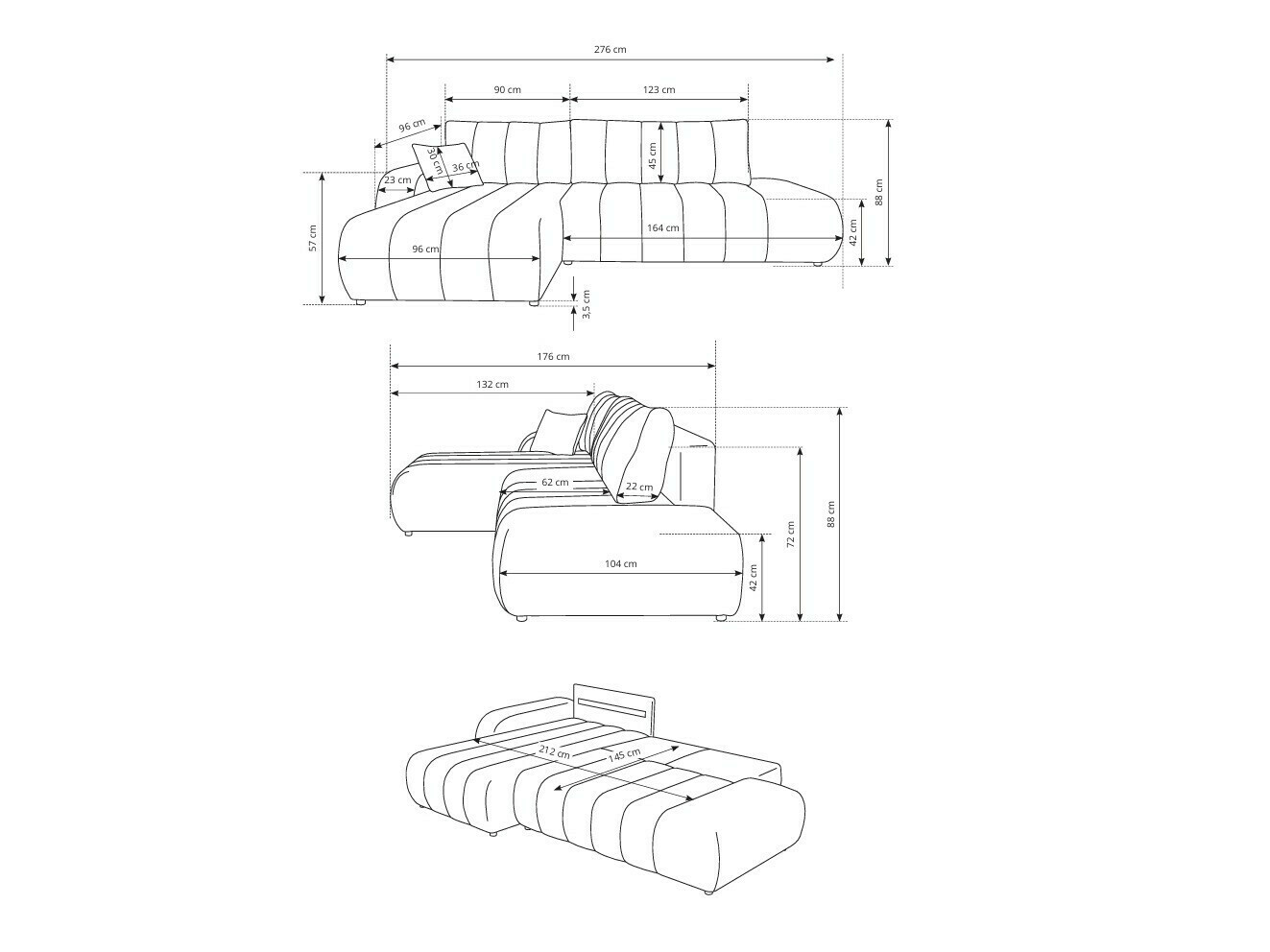 Kotna garnitura Kingston 152 (Lambi 08)