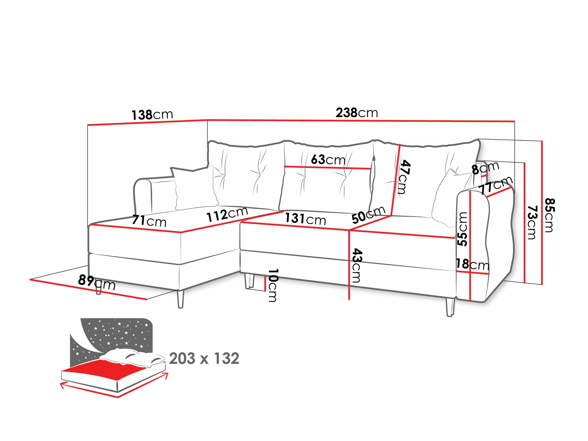 Kotna garnitura Veldala 102 (Manila 02)