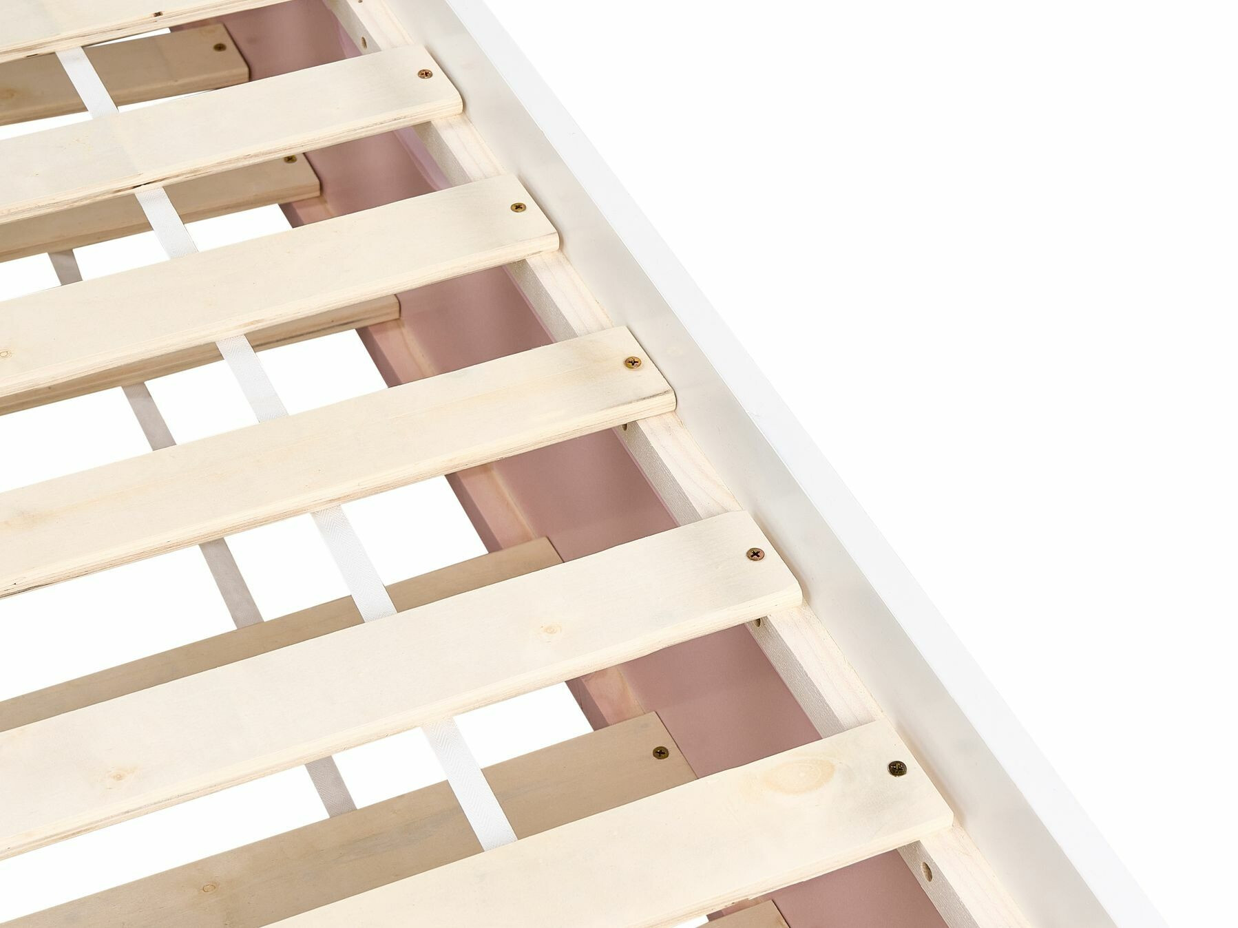 Postelja Berwyn 2289 (Bela + Roza)