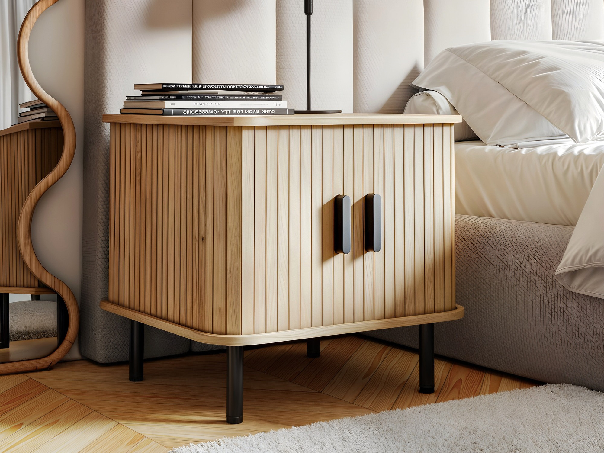 Nočna omarica Burleson 119 (Hrast)