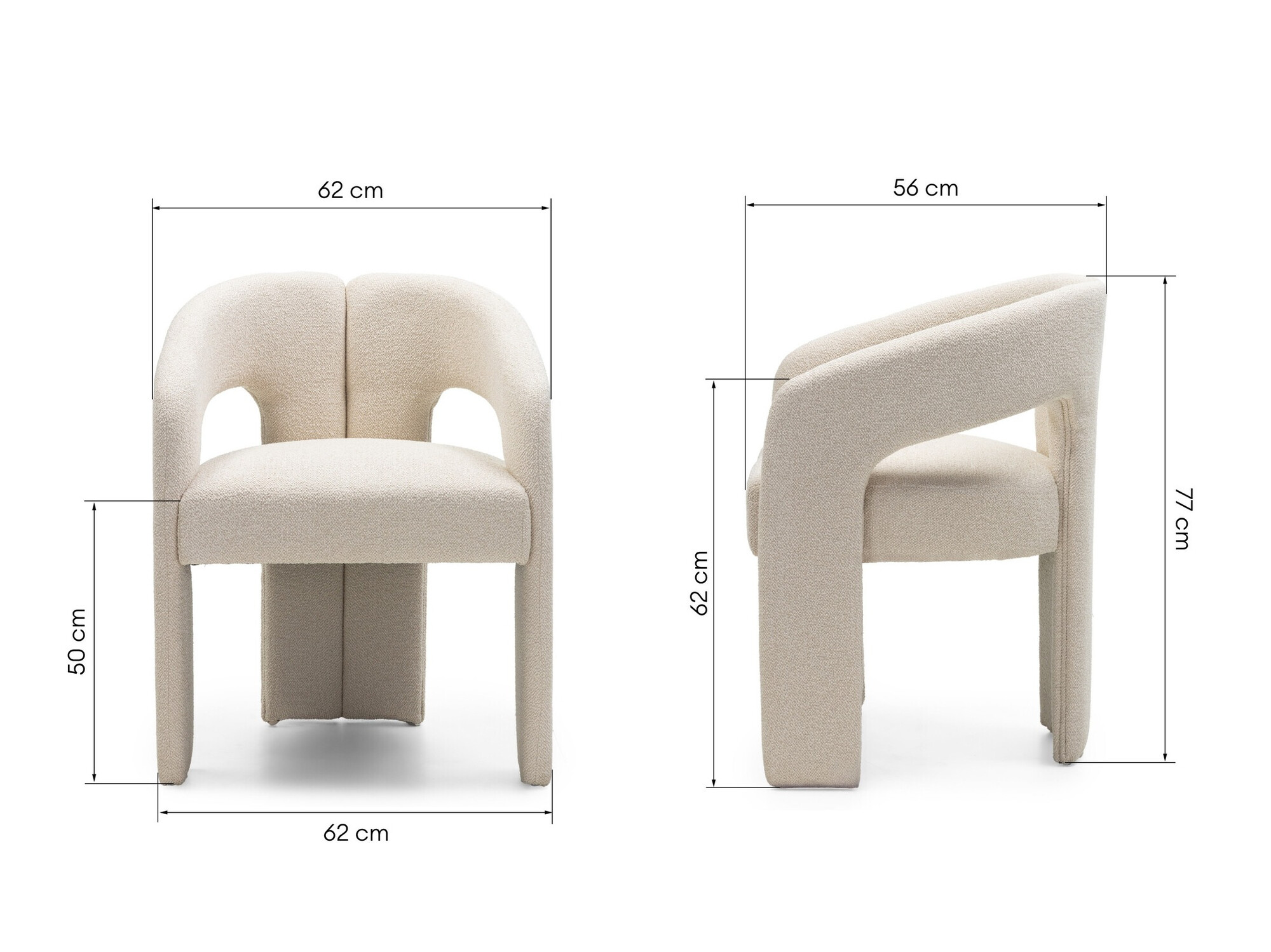 Stol Burleson 125 (Bež)