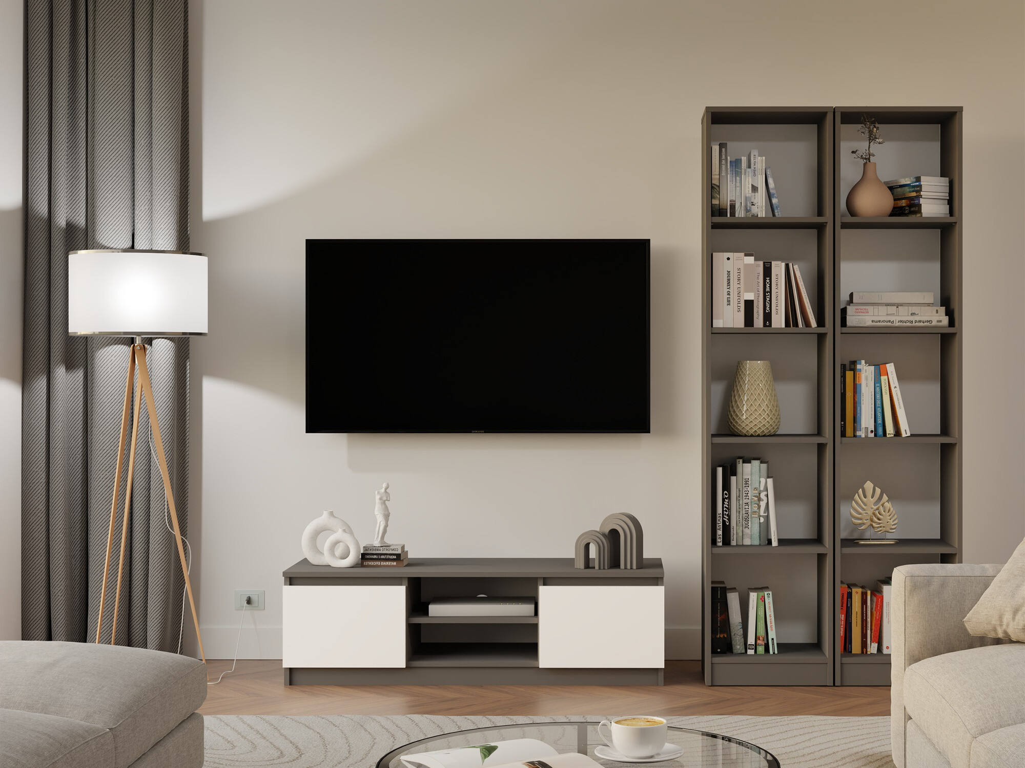 Regal Mandeville 183 (Antracit)