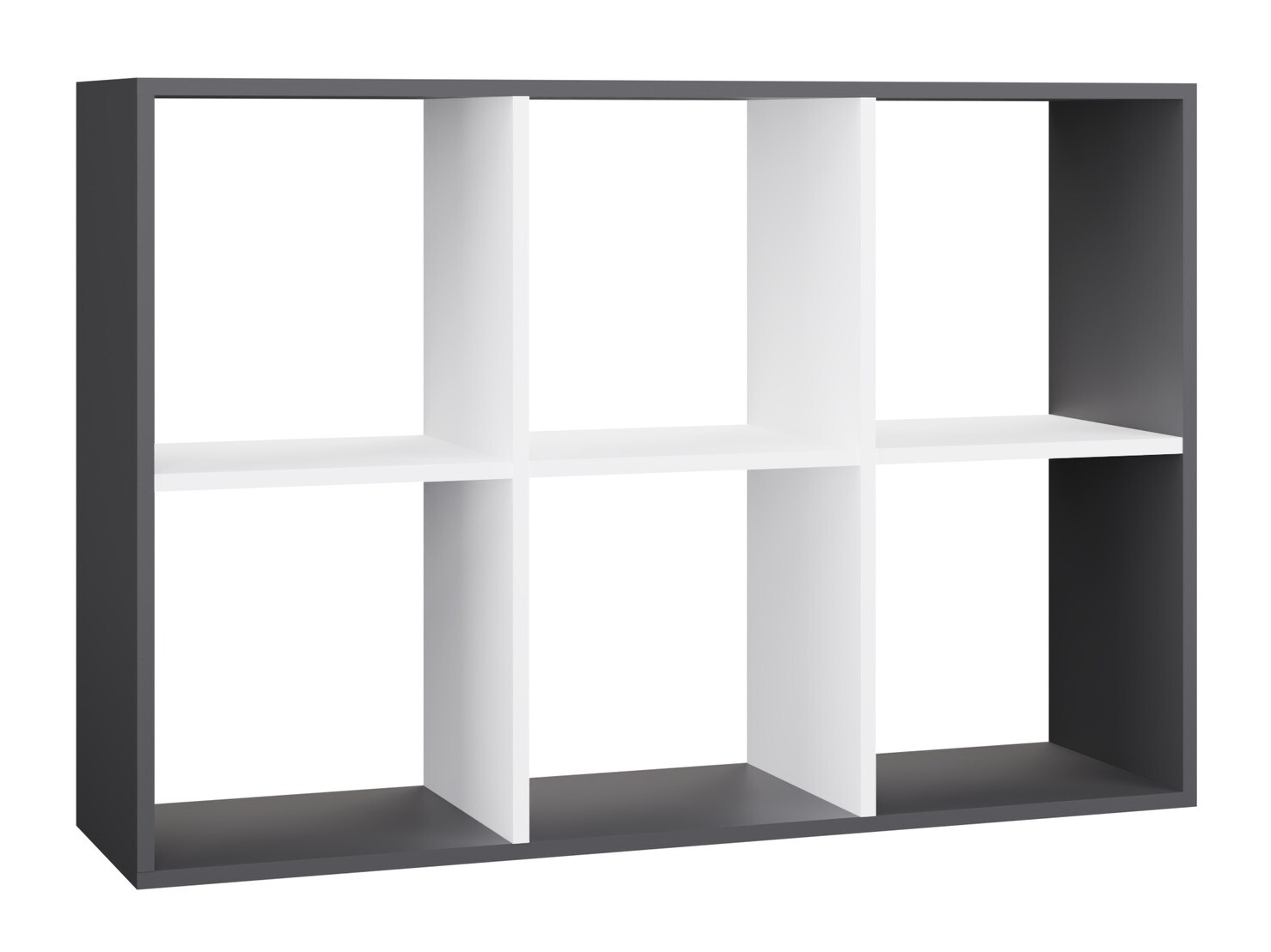 Regal Mandeville 287 (Bela + Antracit)