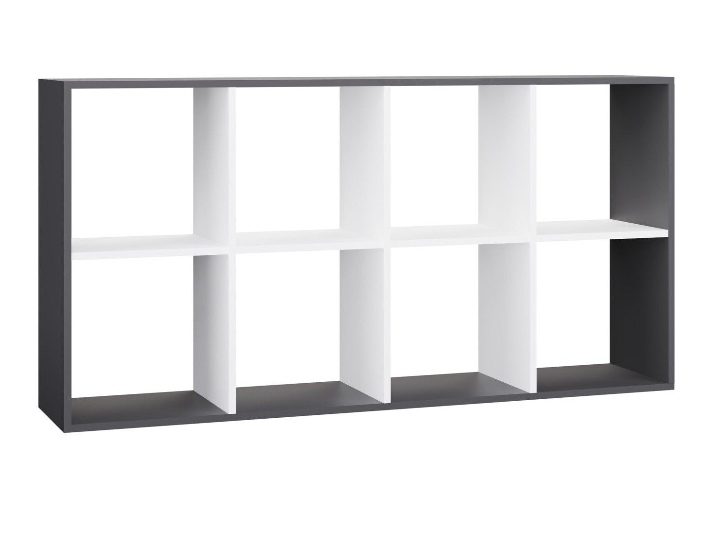 Regal Mandeville 288 (Bela + Antracit)