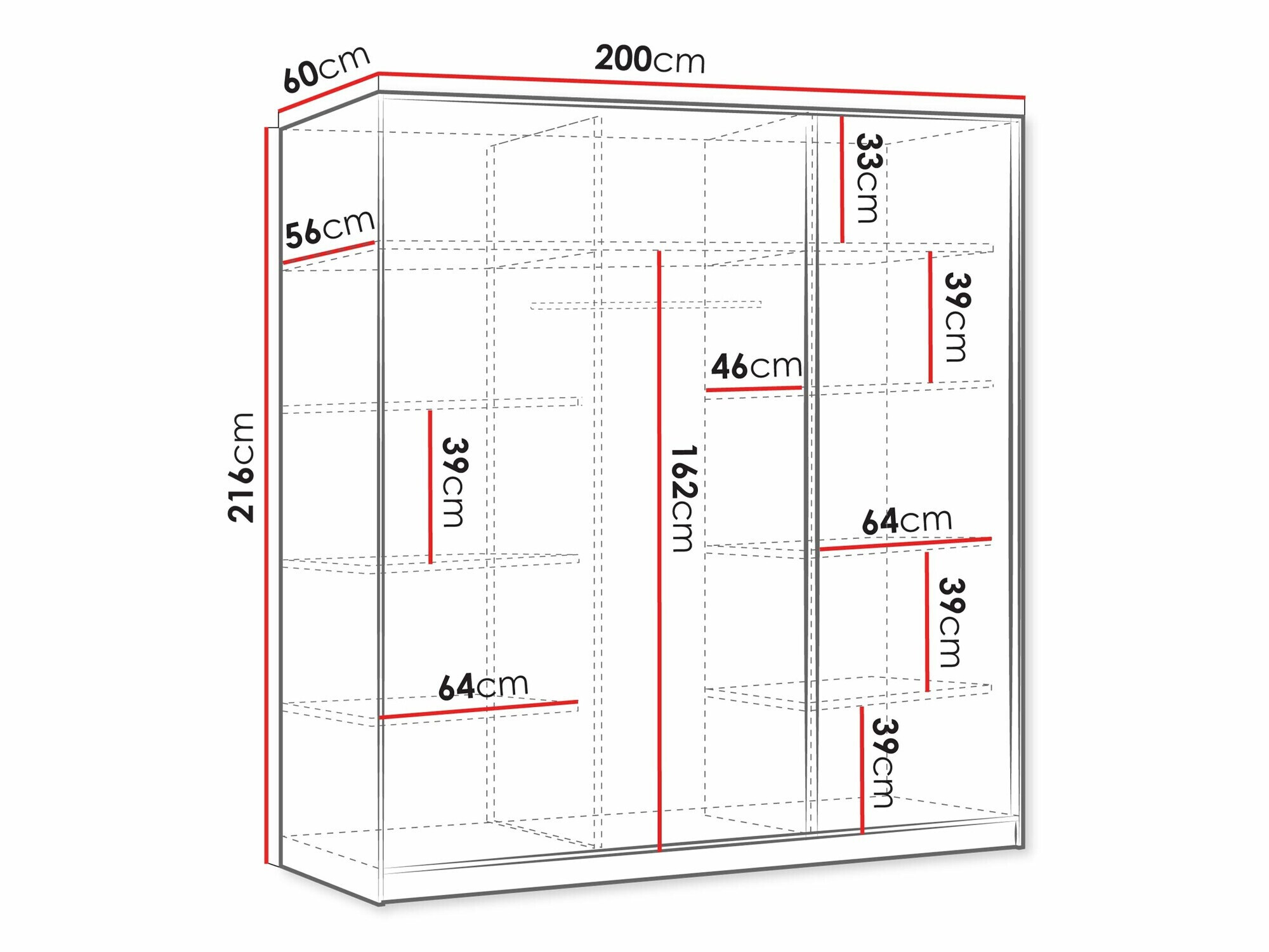 Garderobna omara Comfivo Papilio