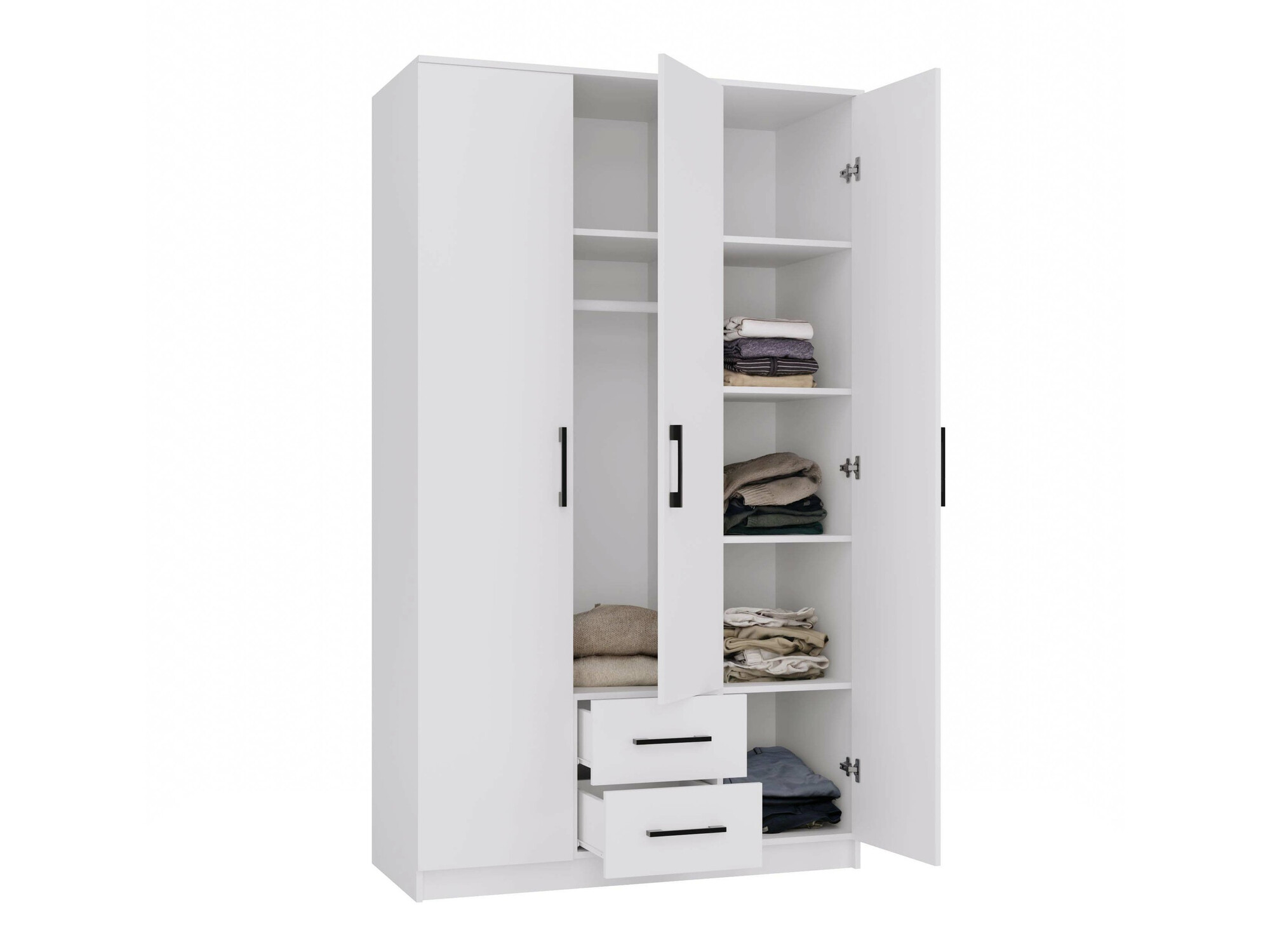 Garderobna omara Mandeville 116 (Bela)