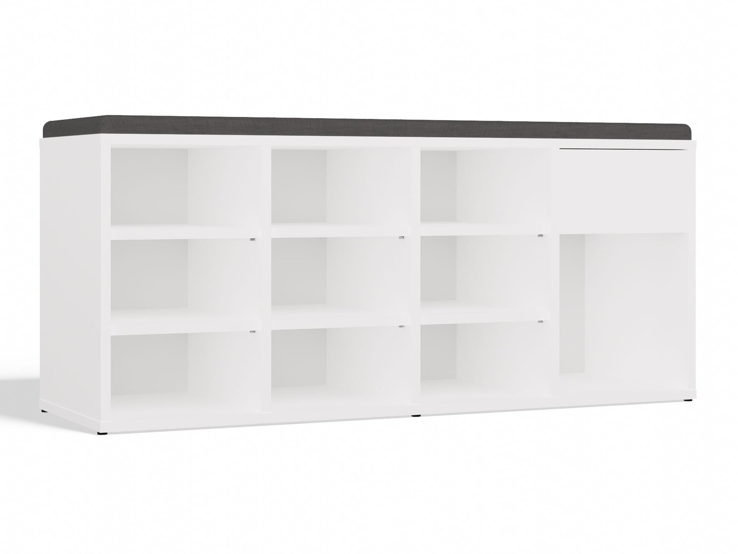 Regal za čevlje Mandeville 322 (Bela)