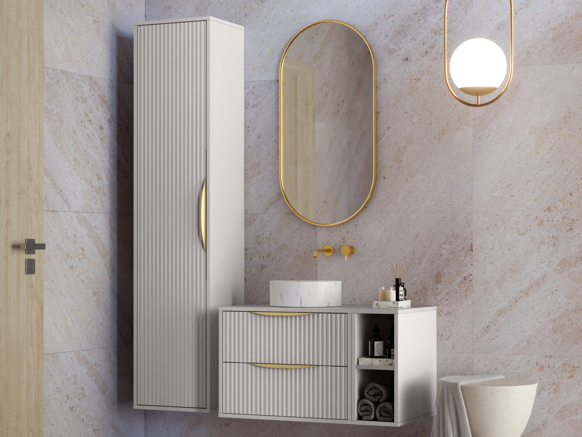 Stenska kopalniška omarica Burleson 160 (Kašmir)