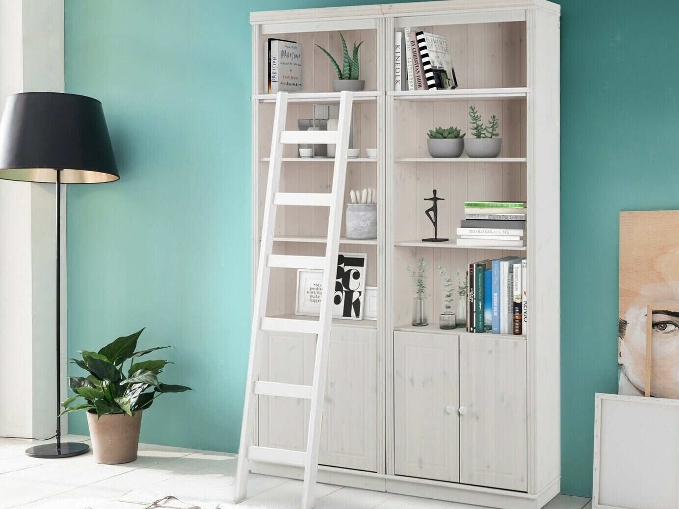 Komplet polic Saltoro 118 (Bela)