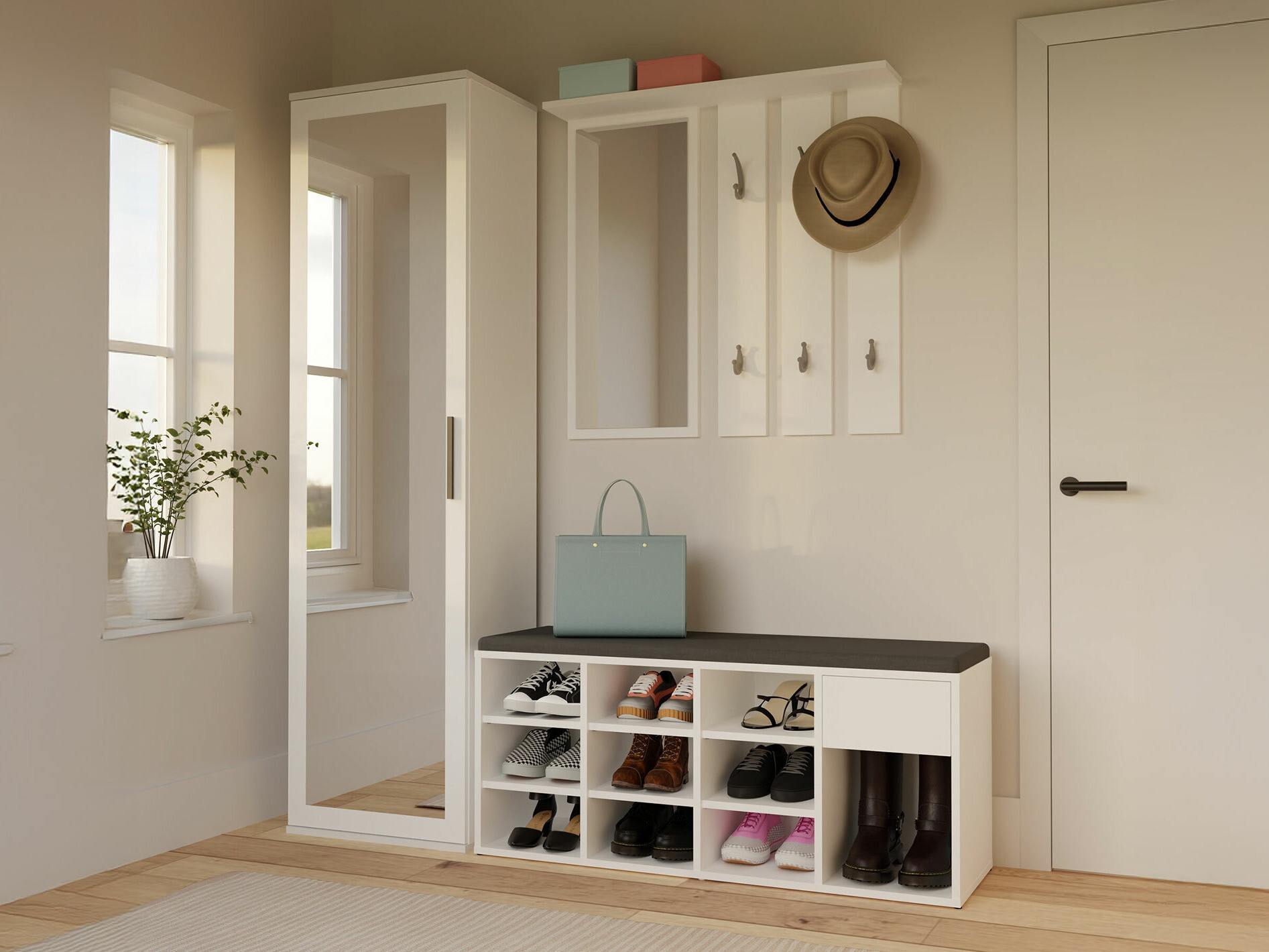 Komplet za predsobo Mandeville 292